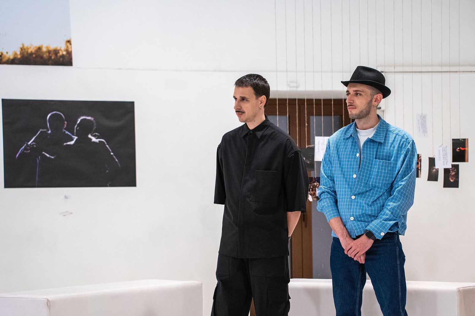 Marco Laudani e Claudio Scalia. ph. Eros Brancaleon