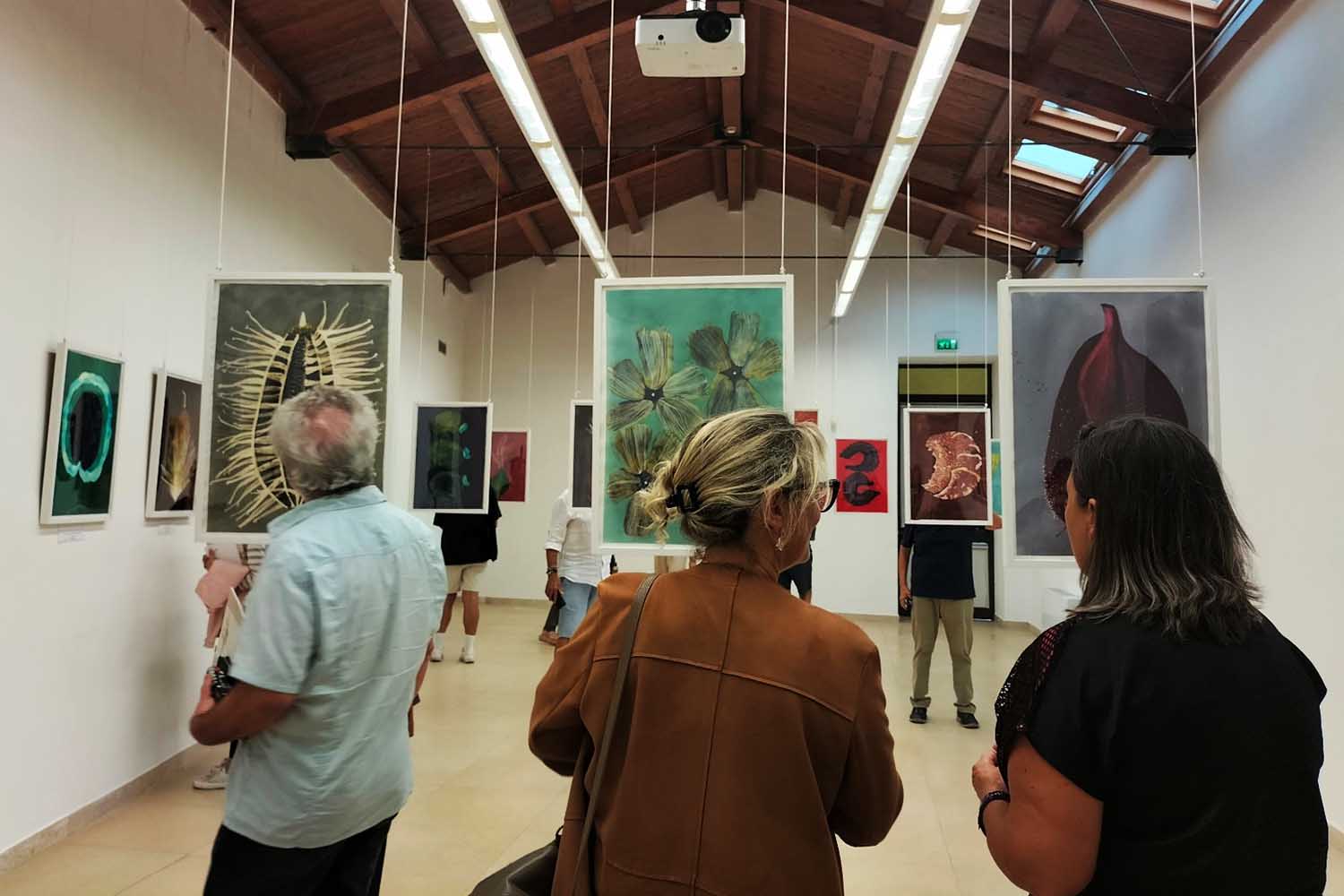 Visitatori presenti alla mostra