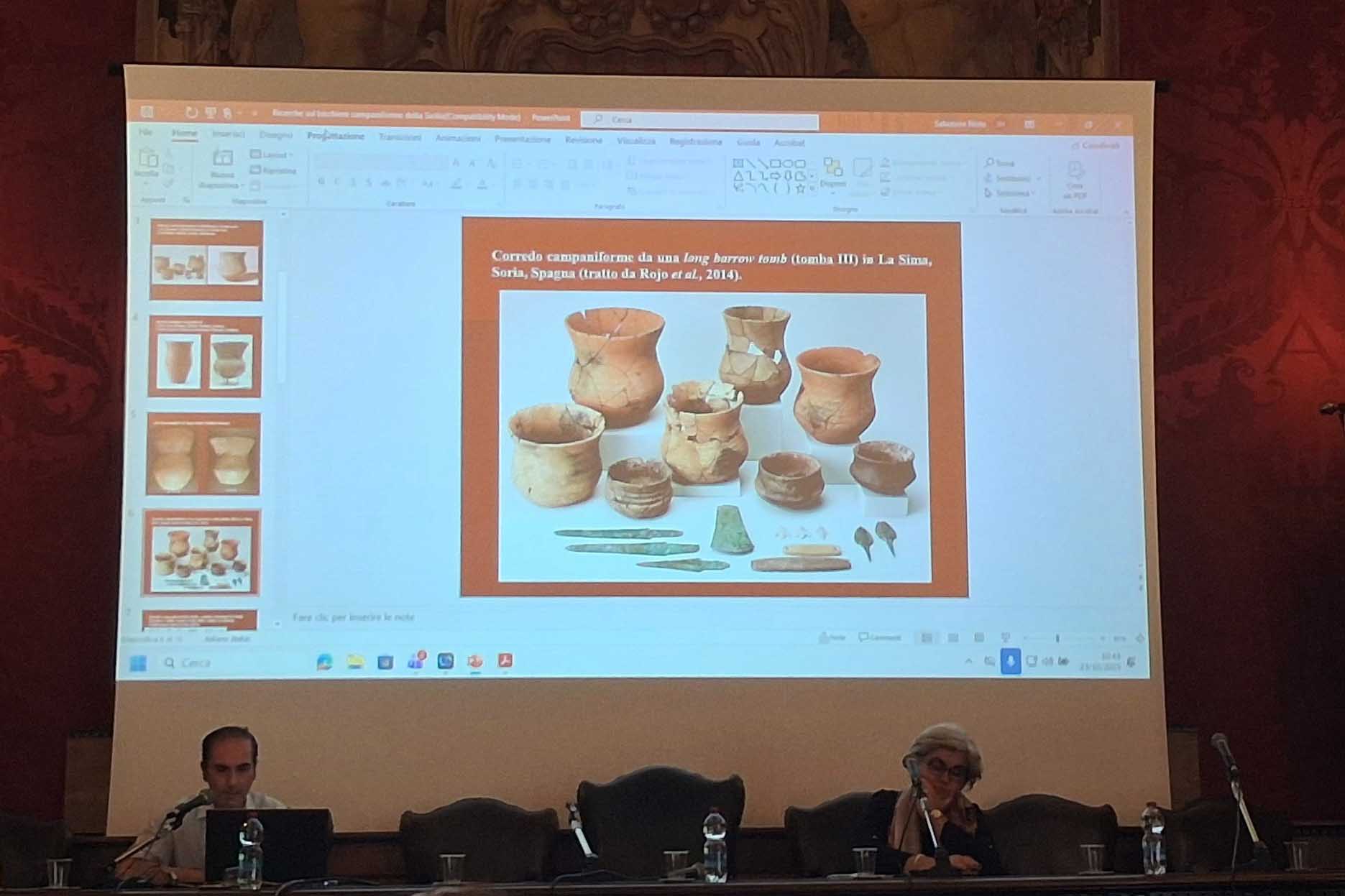 Un momento dell'intervento di Alessandro Bonfanti