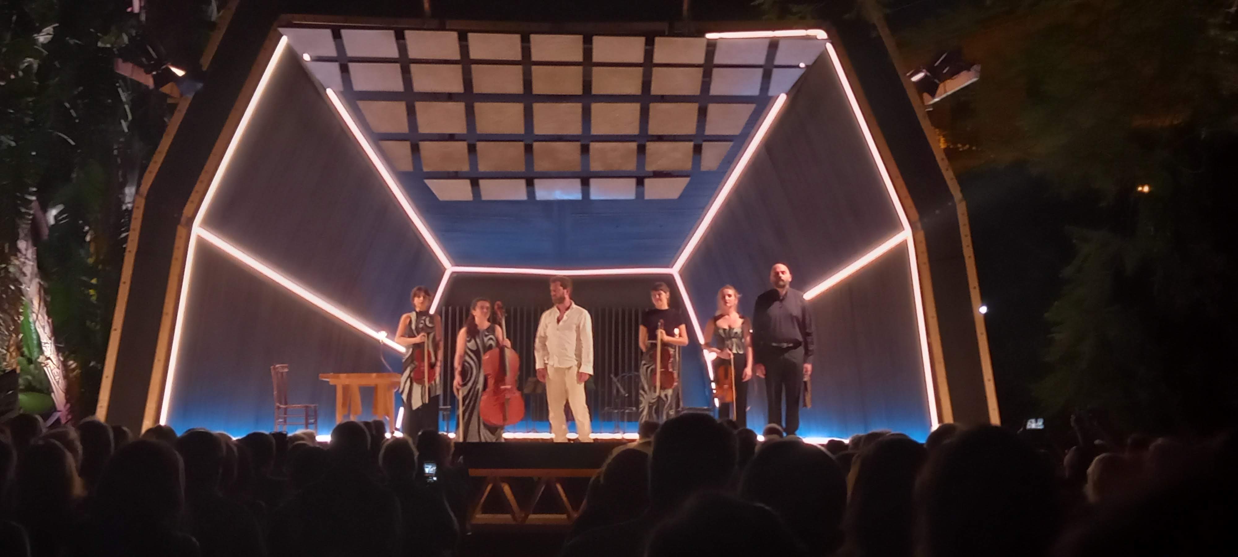 Villa Pennisi in Musica, un momento di un concerto