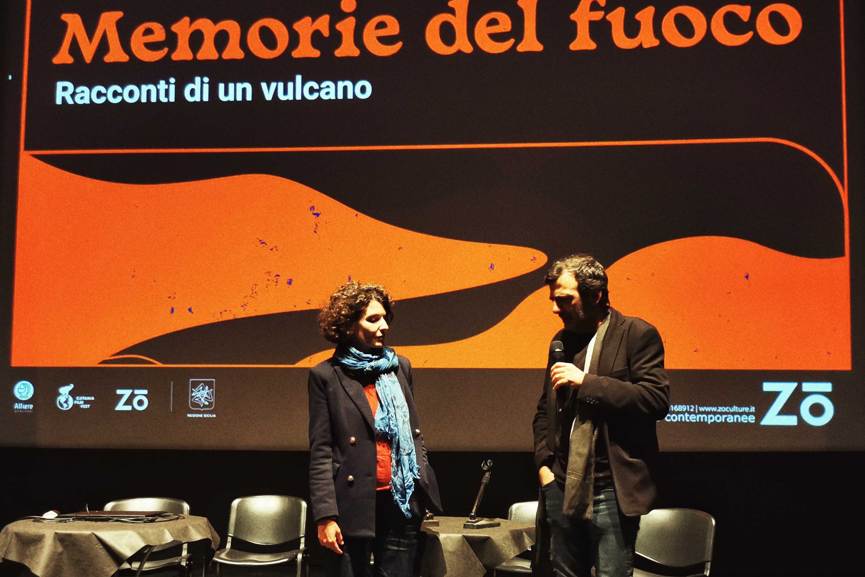 Memorie del fuoco, Giulia Mazzone e Giuseppe Spina