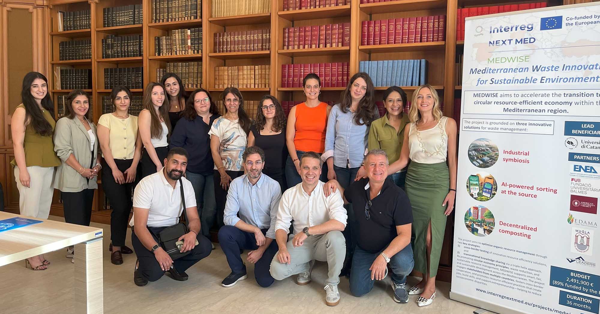 Un momento delle attività a Unict