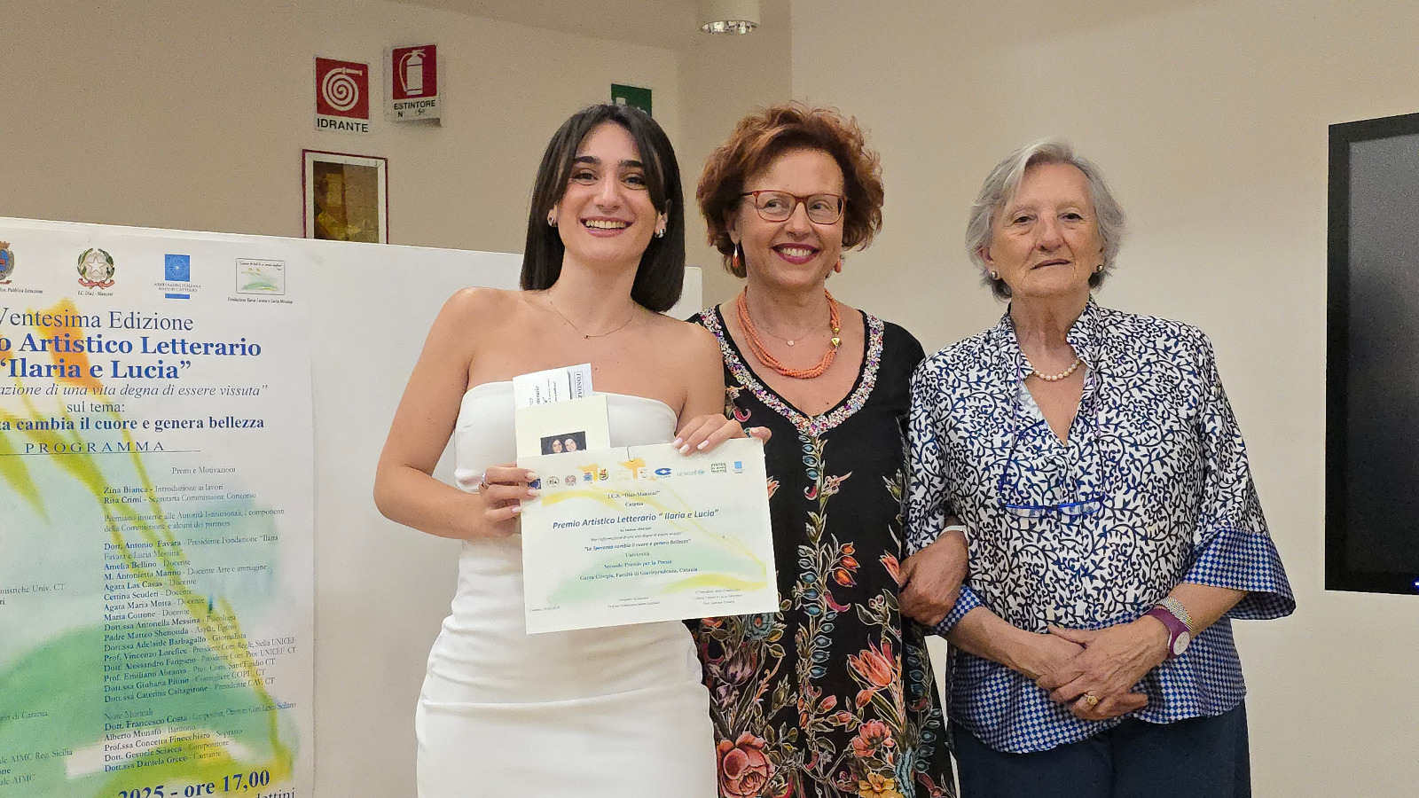 Giorgia Garra, premiata per la sezione Poesia