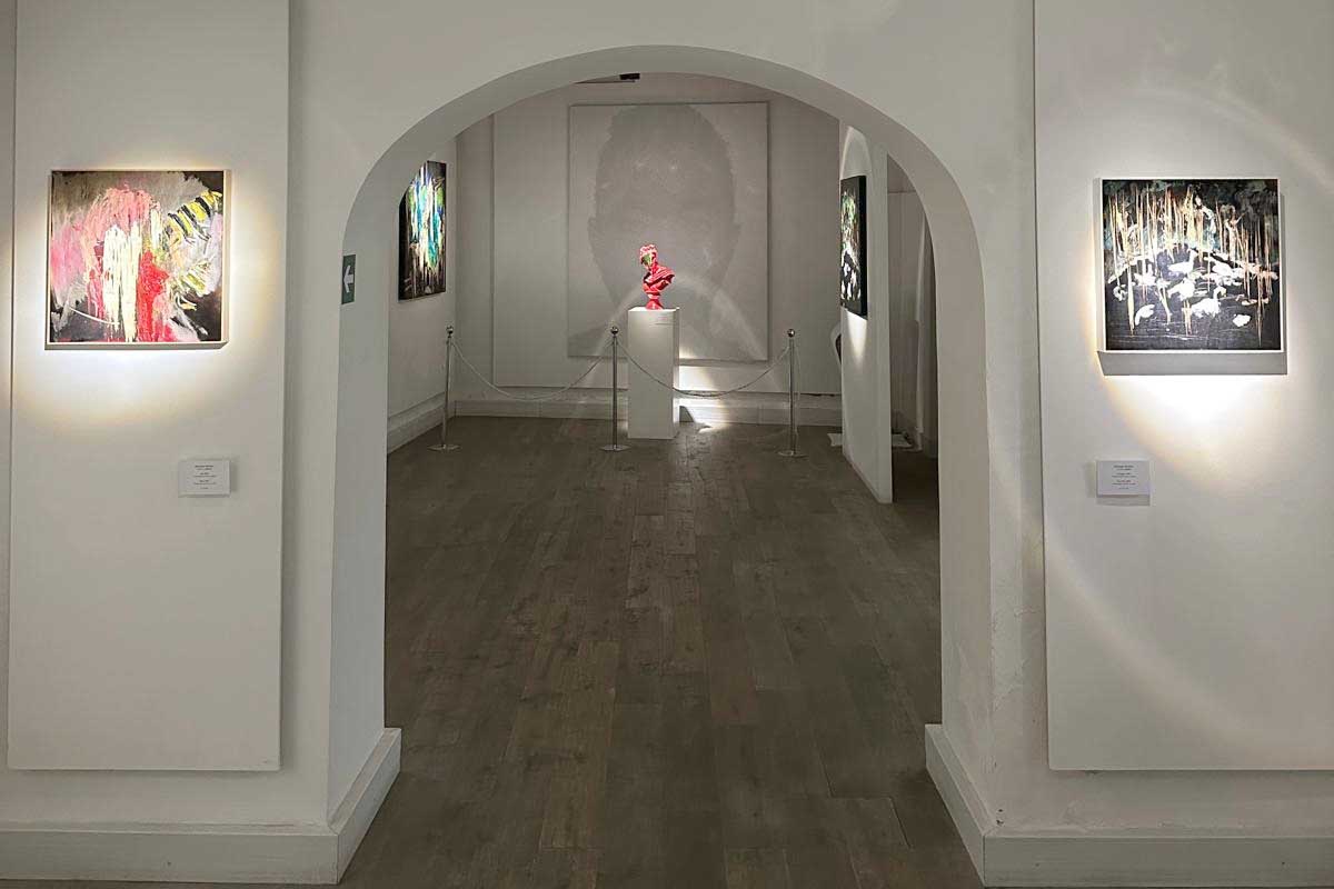 Alcune opere dell'artista Giuseppe Barilaro