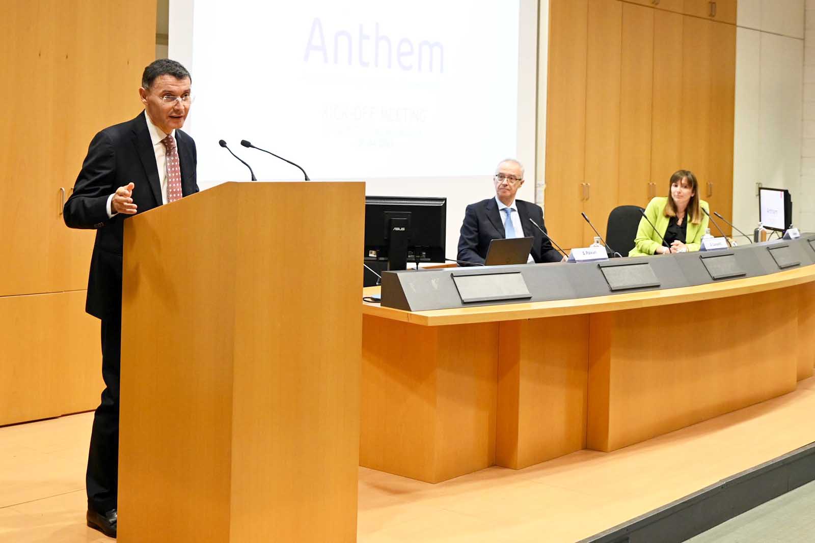 Il presidente della Fondazione Anthem, Stefano Paleari