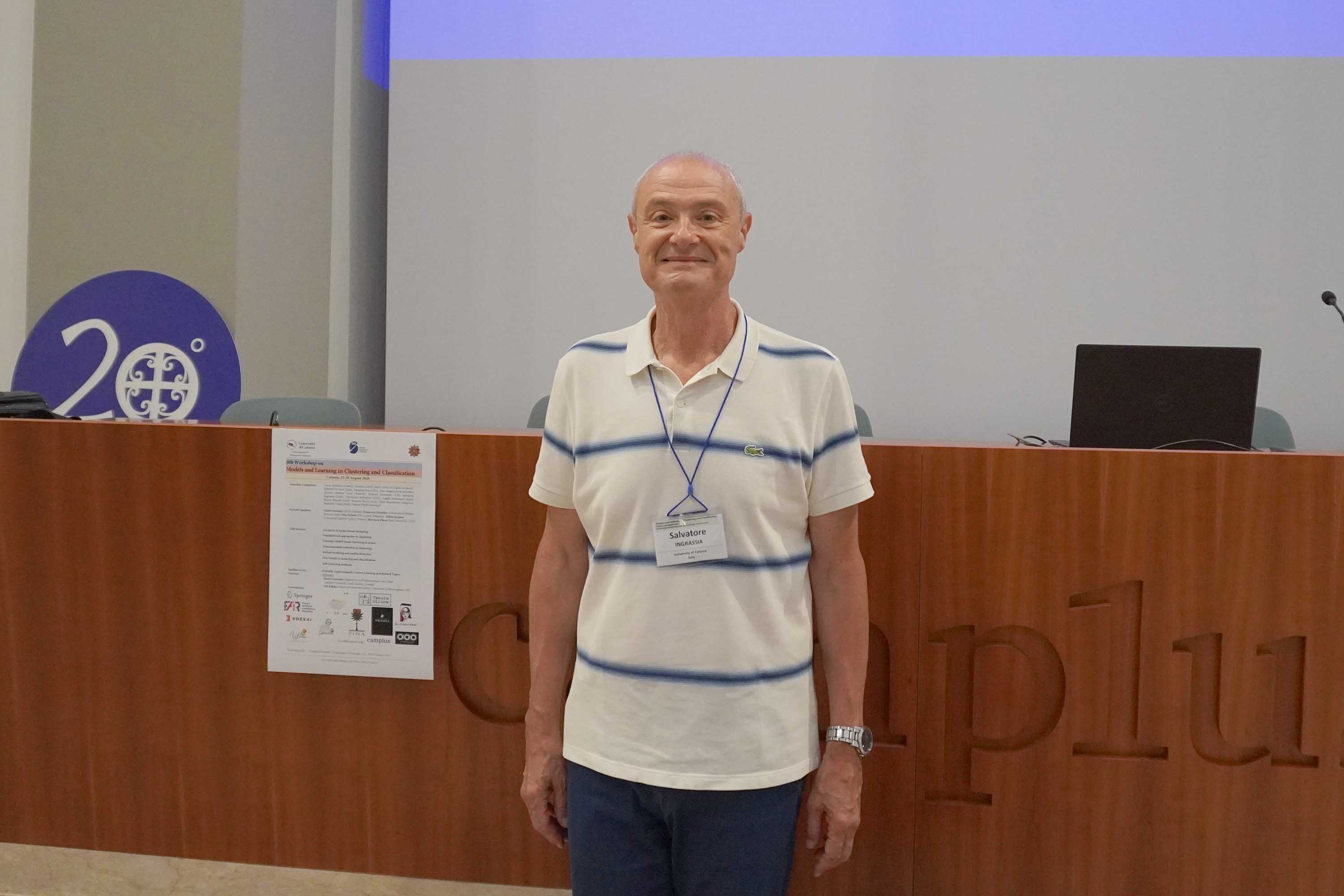 Il prof. Salvatore Ingrassia
