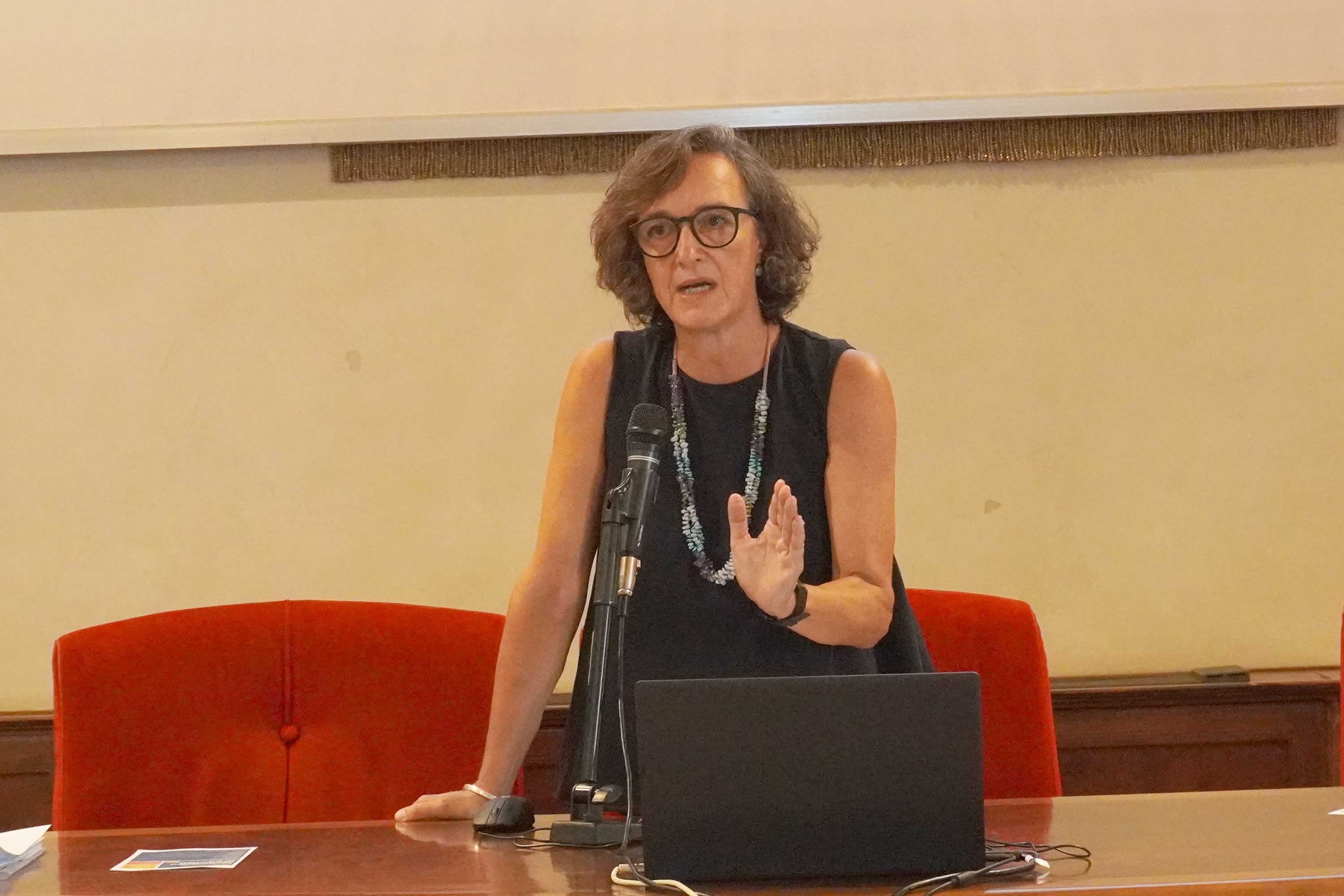 La prof.ssa Teresa Consoli