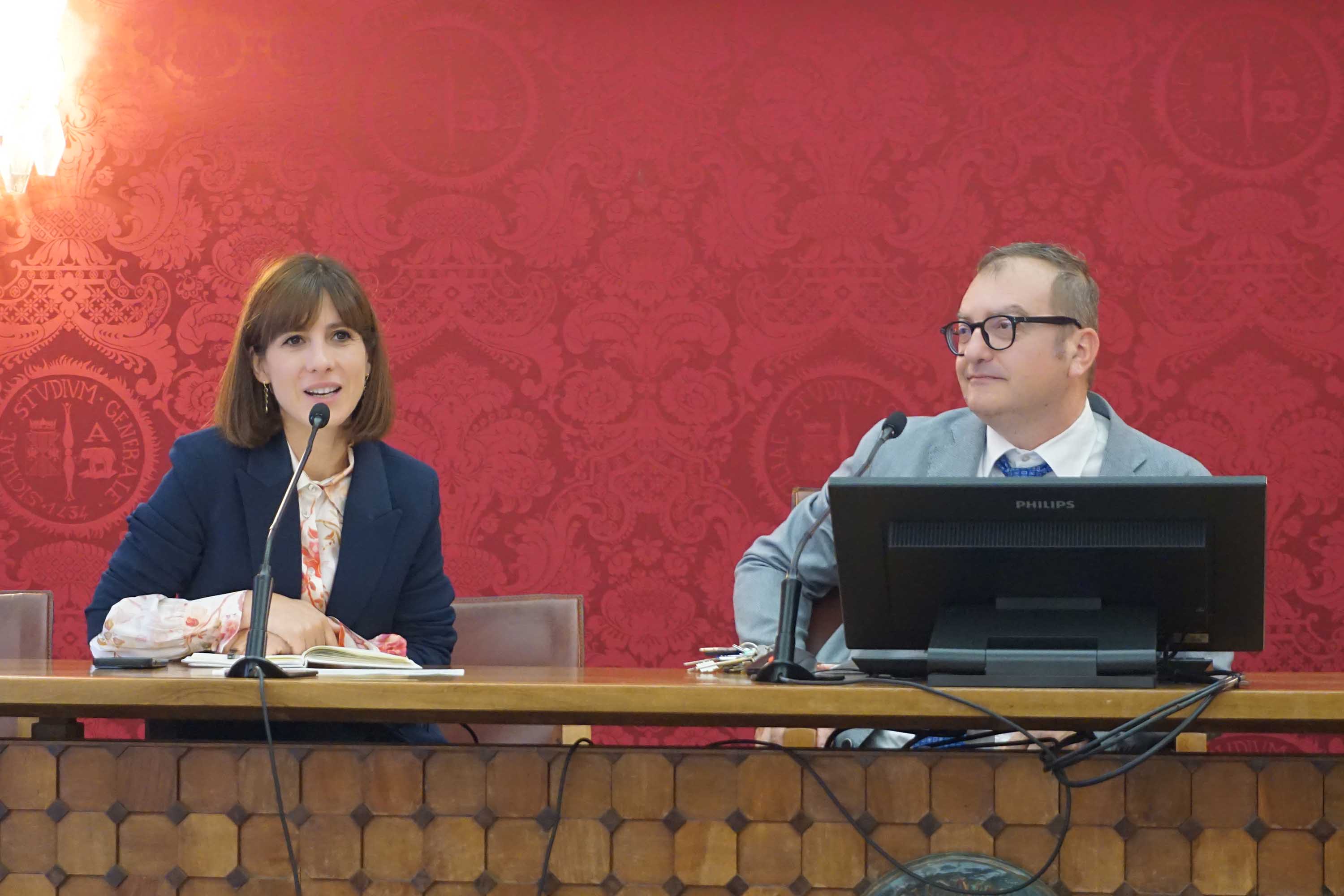 In foto da sinistra Sara Frassine e Antonio Guidara