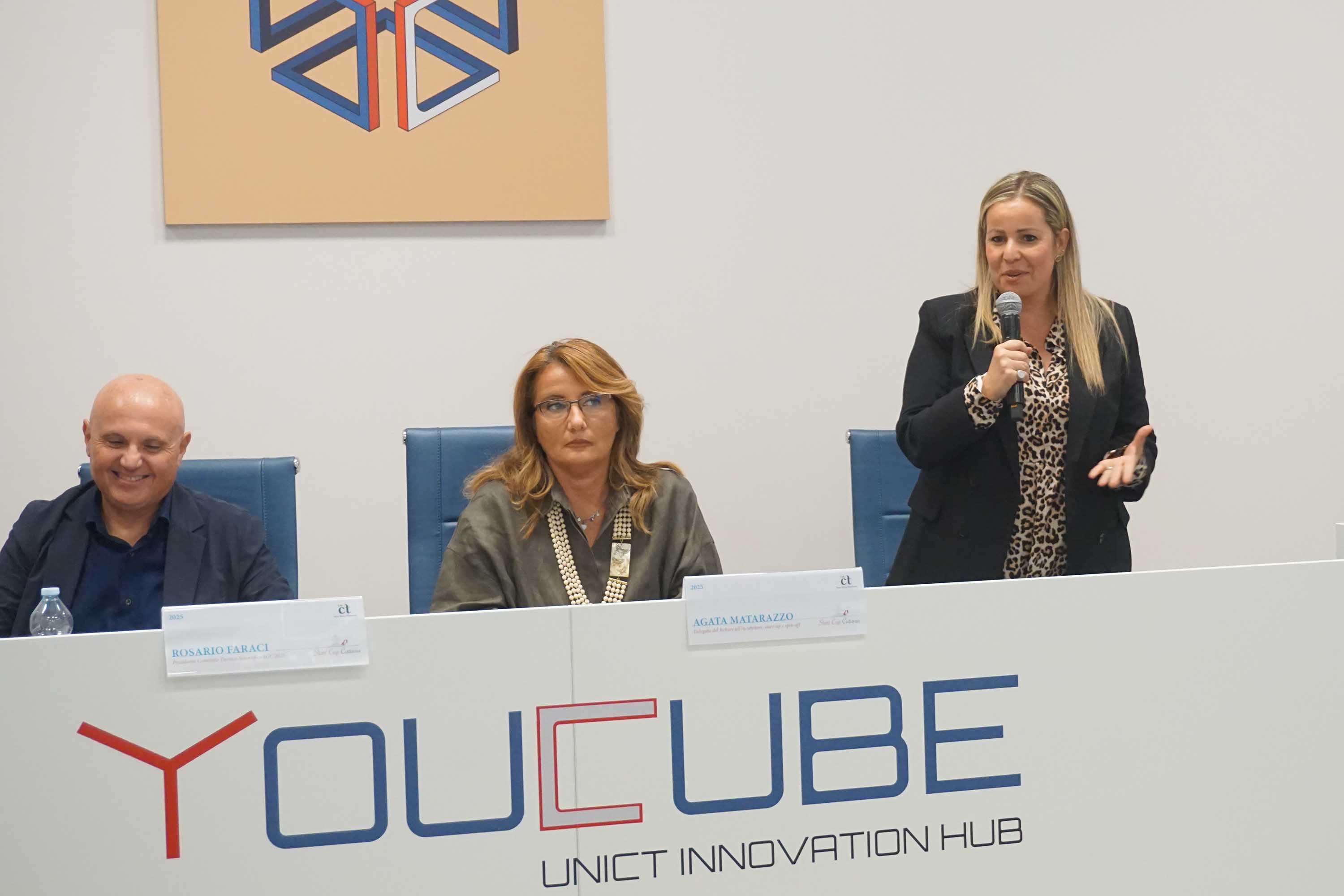 Un momento dell'intervento dell'assessore Viviana Lombardo