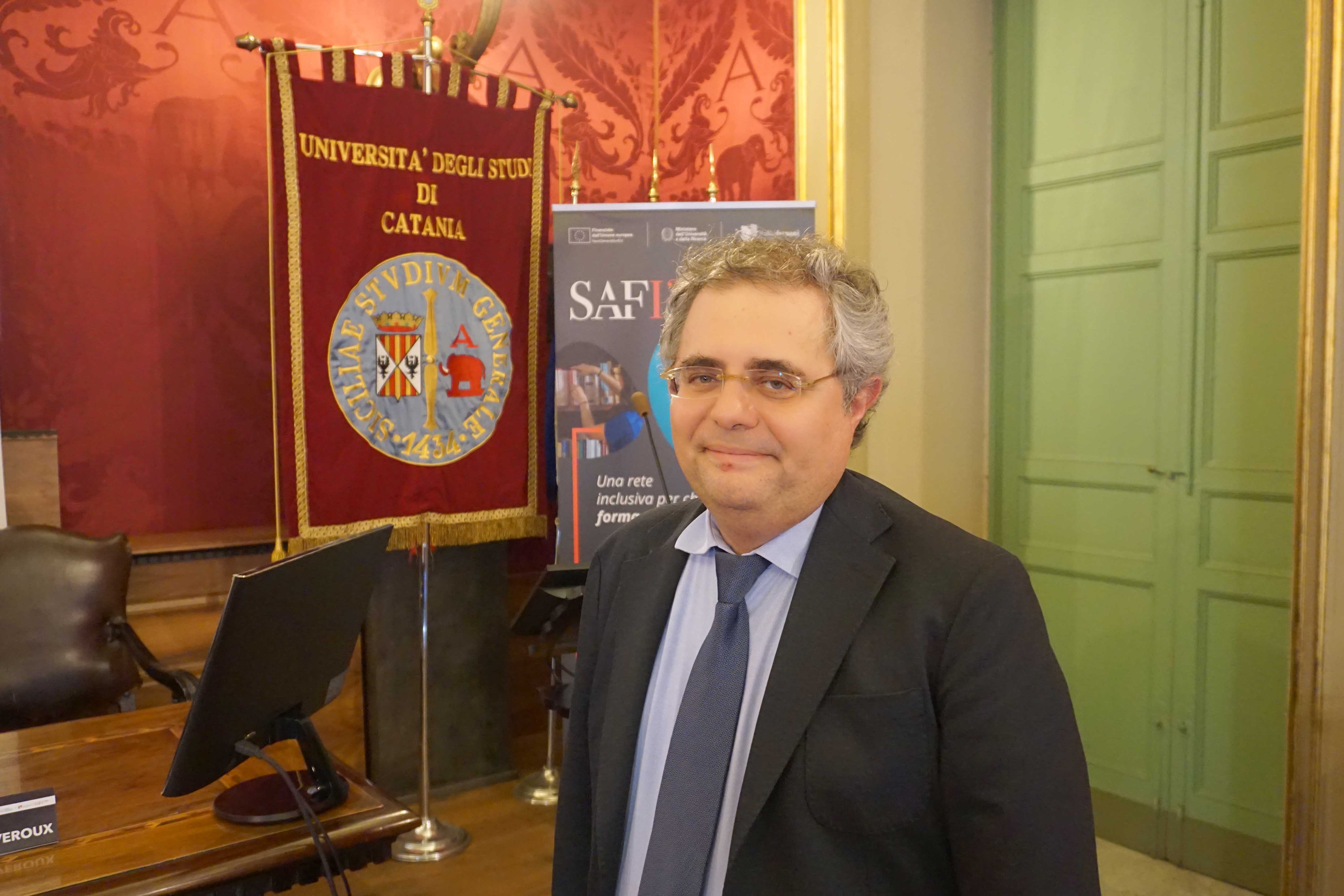 Il prof. Filippo Caraci