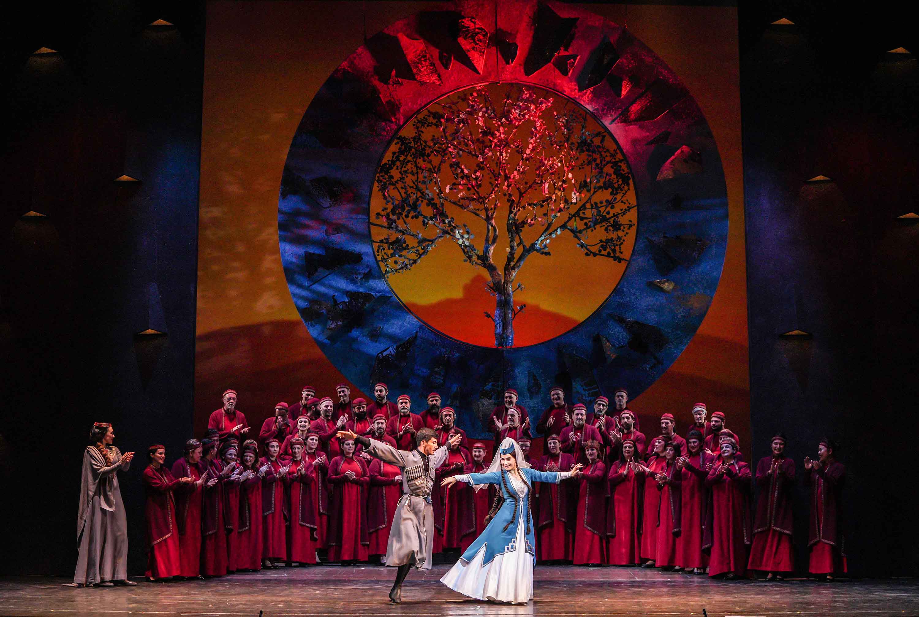 Un momento dello spettacolo 