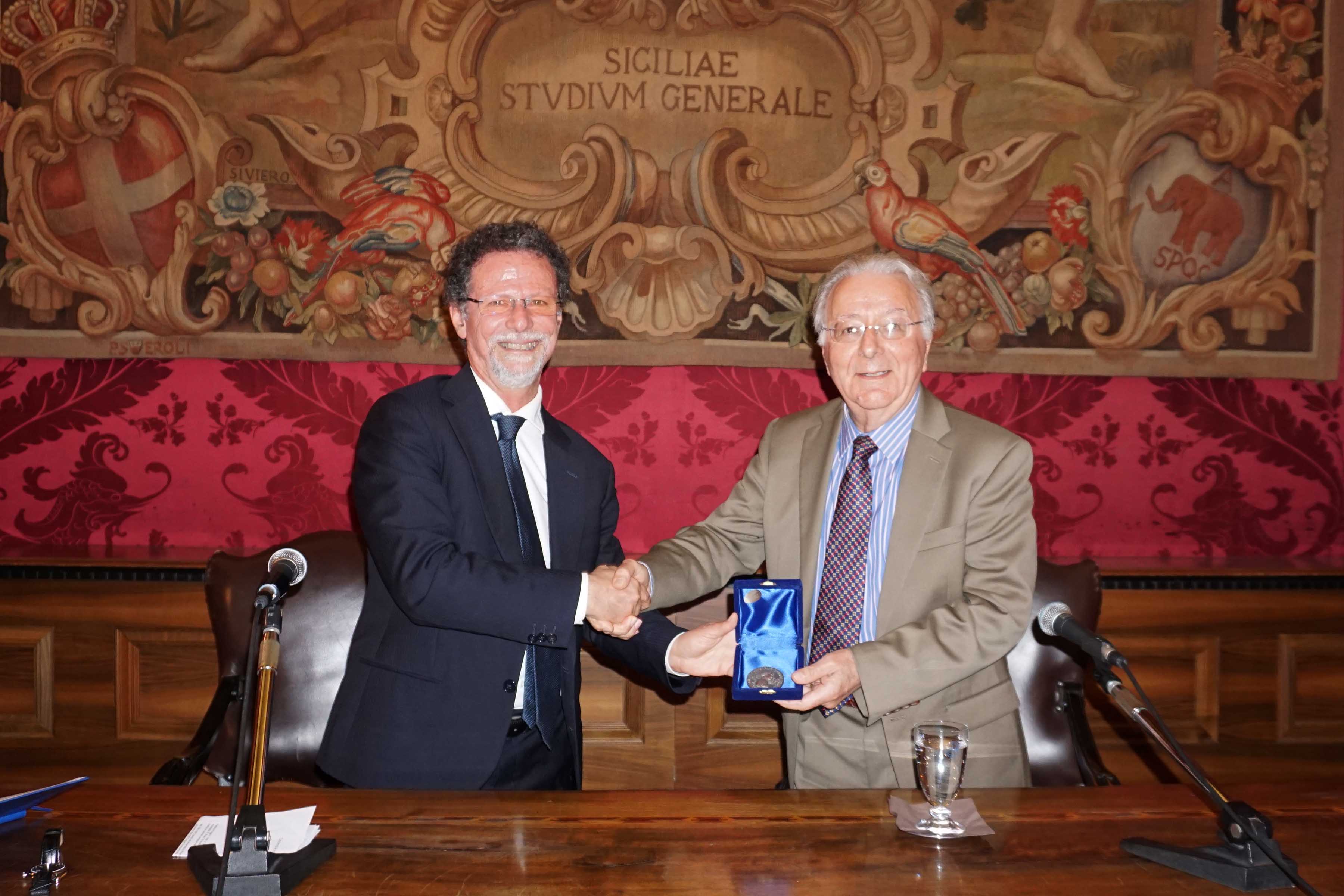 Francesco Priolo e Federico Faggin