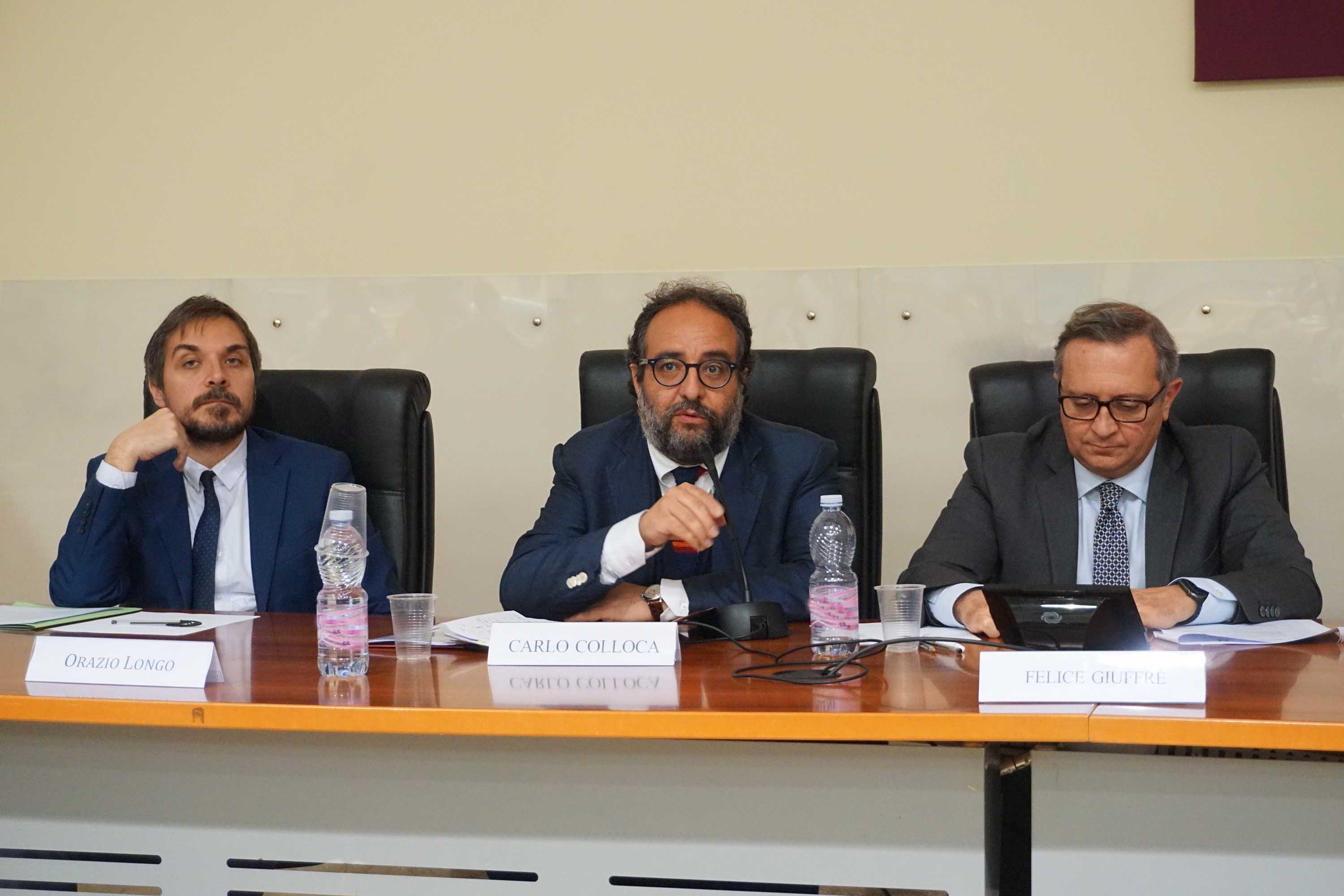 il docente Carlo Colloca