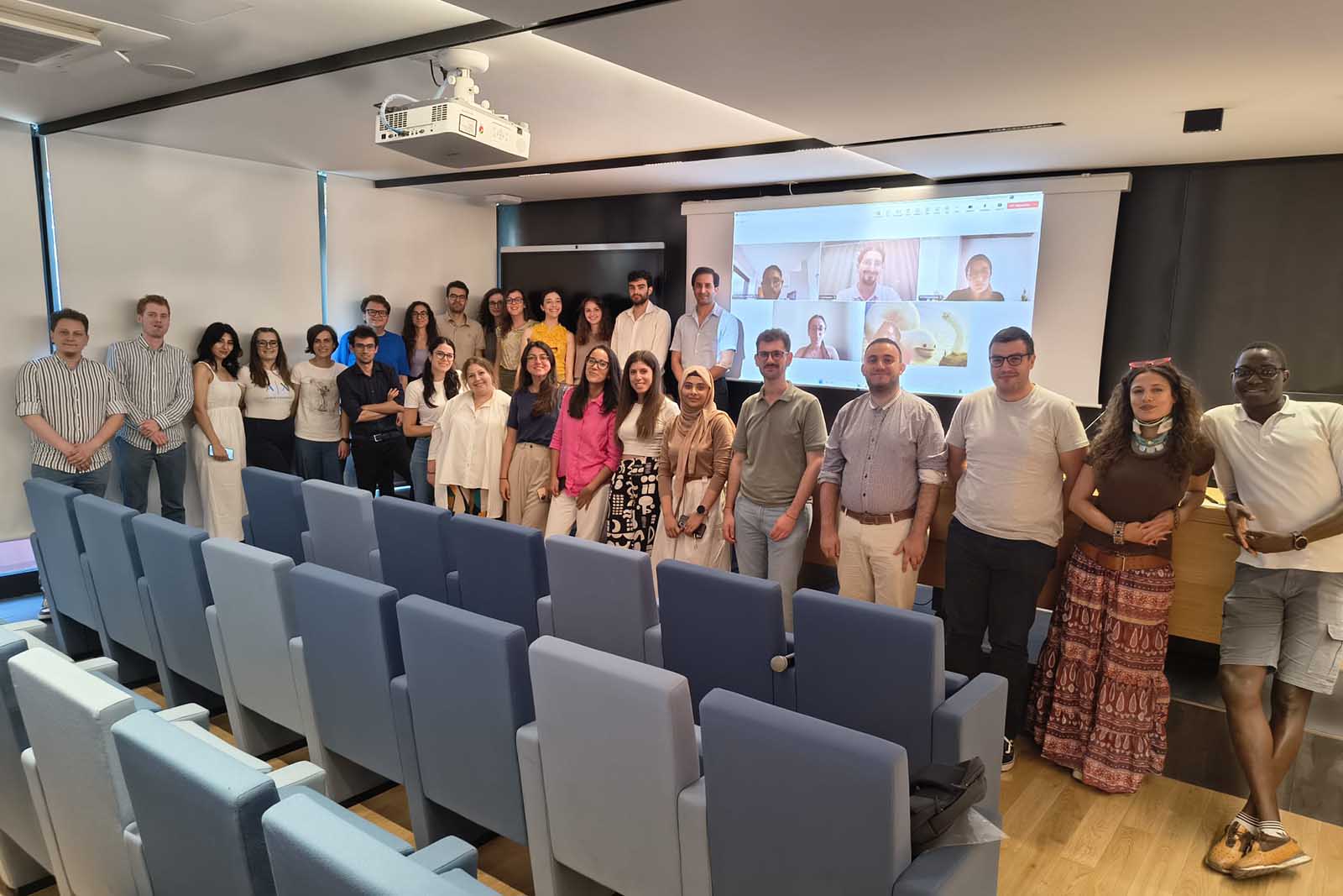 I dottorandi che hanno partecipato al contest