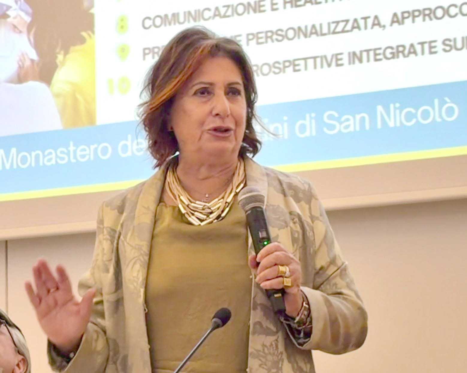 La prof.ssa Elita Schillaci