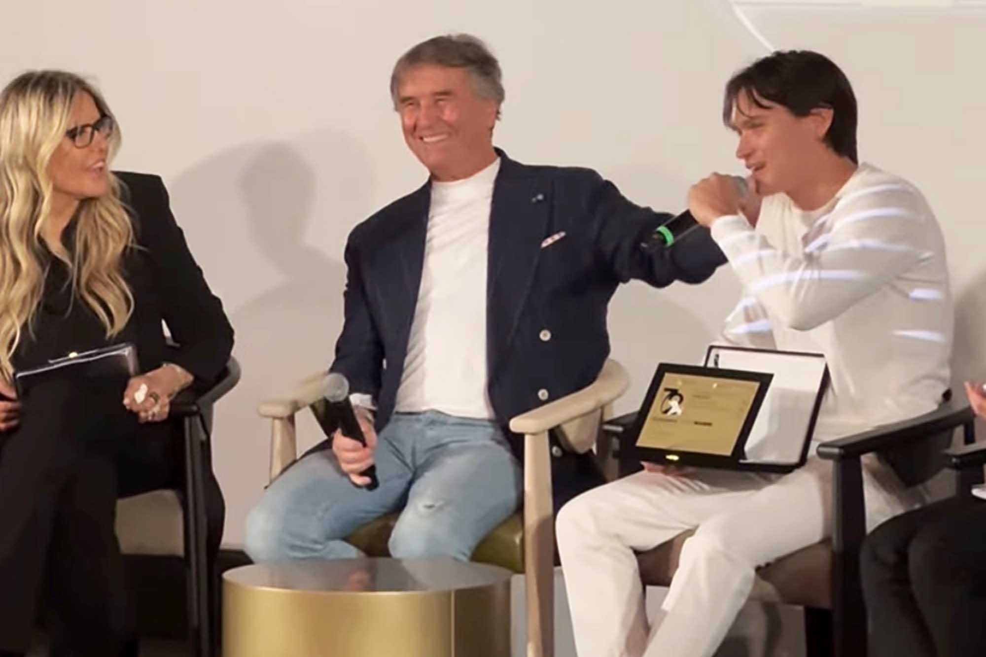 Un momento della masterclass