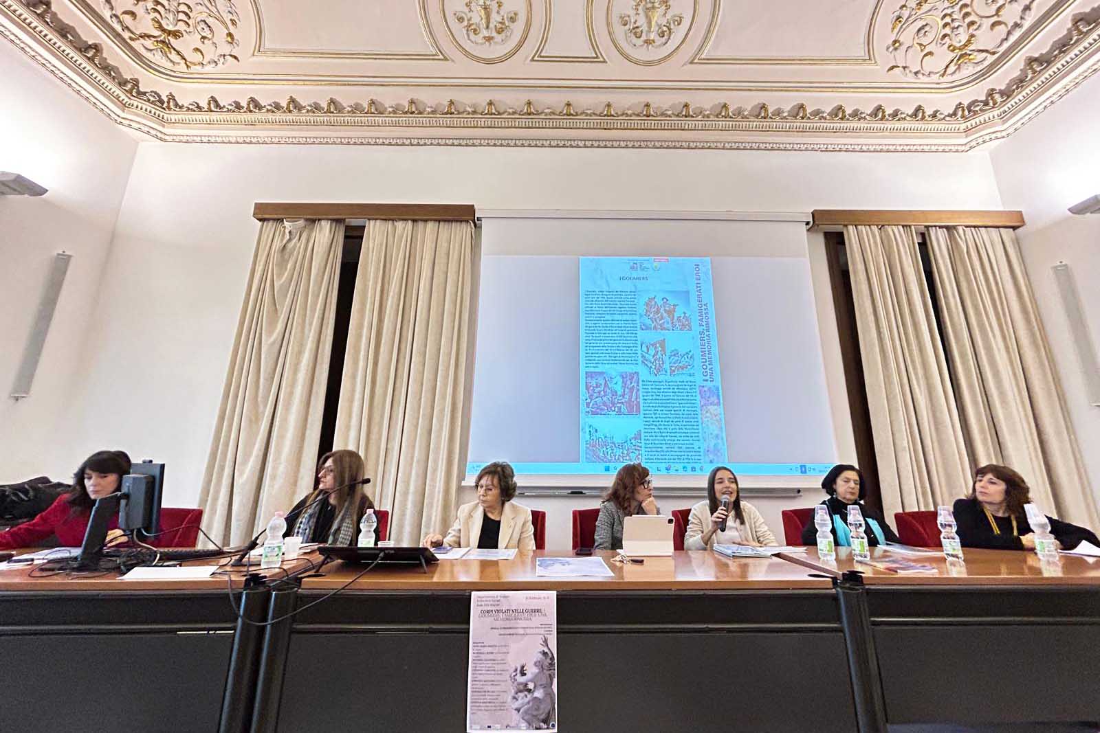 Il tavolo dei relatori