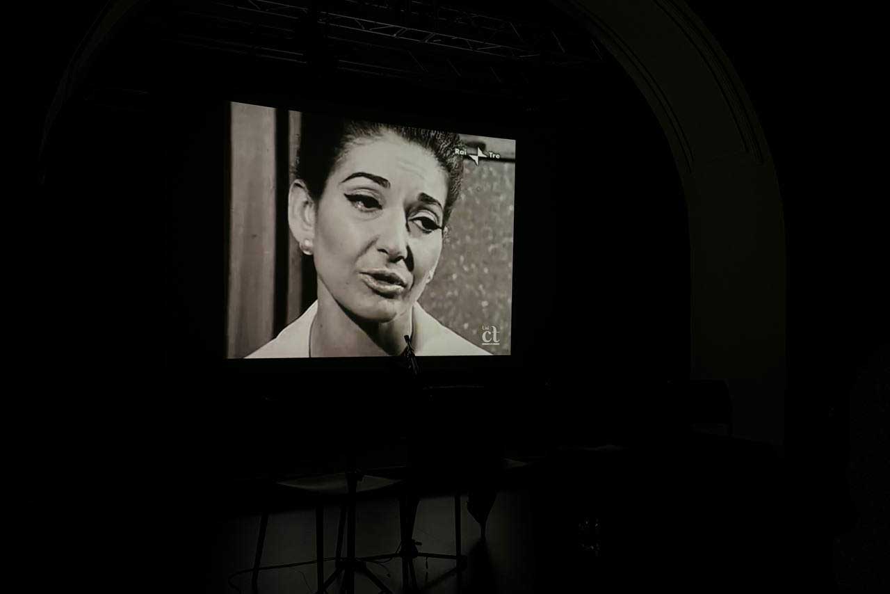 Un momento della proiezione al Centro Universitario Teatrale