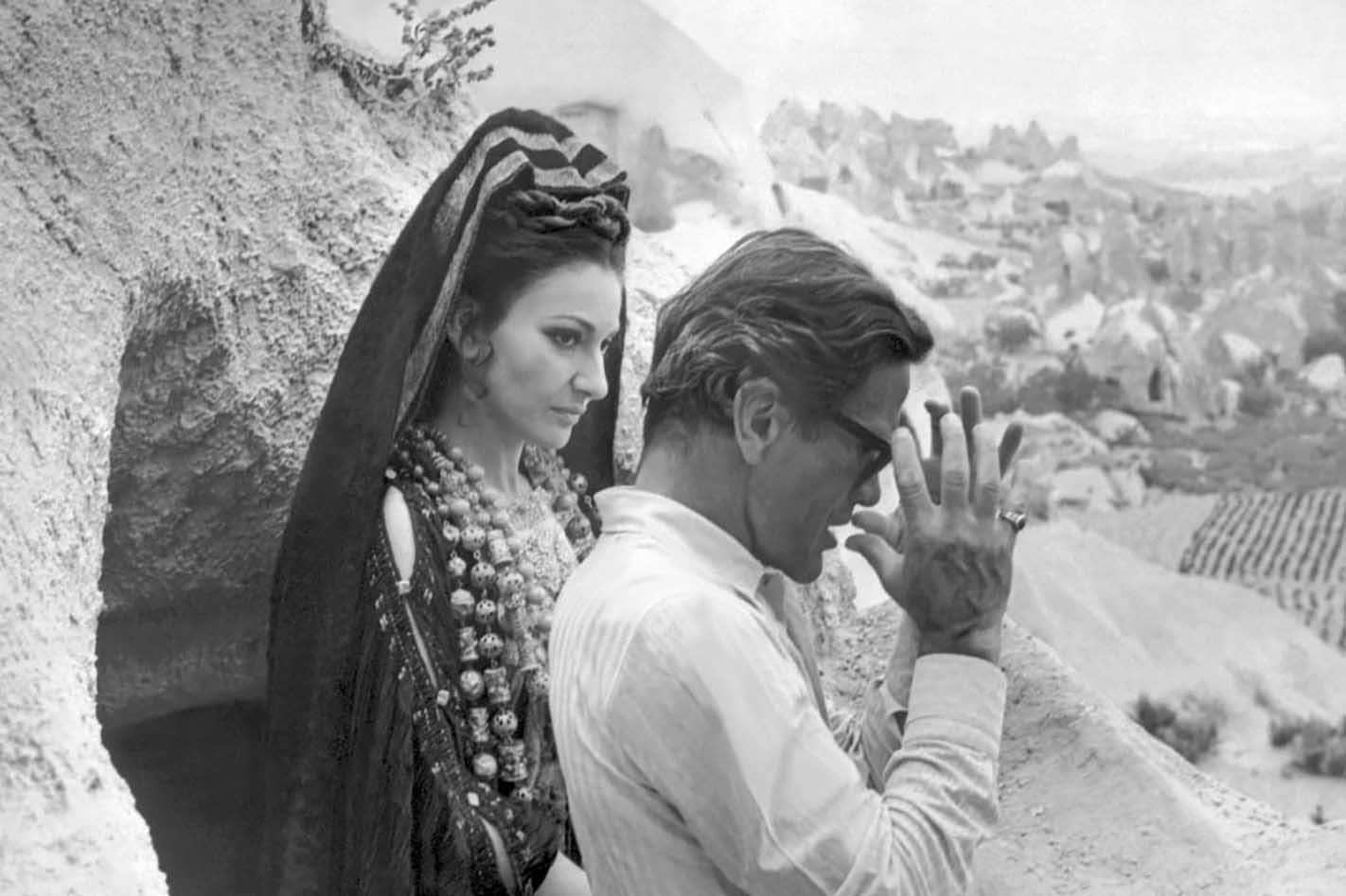 Maria Callas e Pierpaolo Pasolini