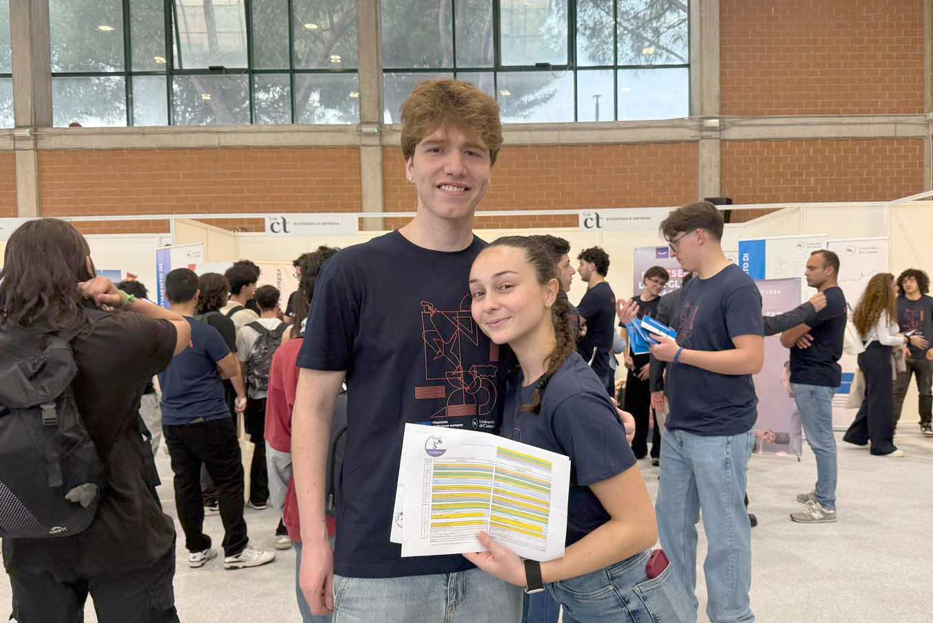 Gabriele Barone e Beatrice Barnobi