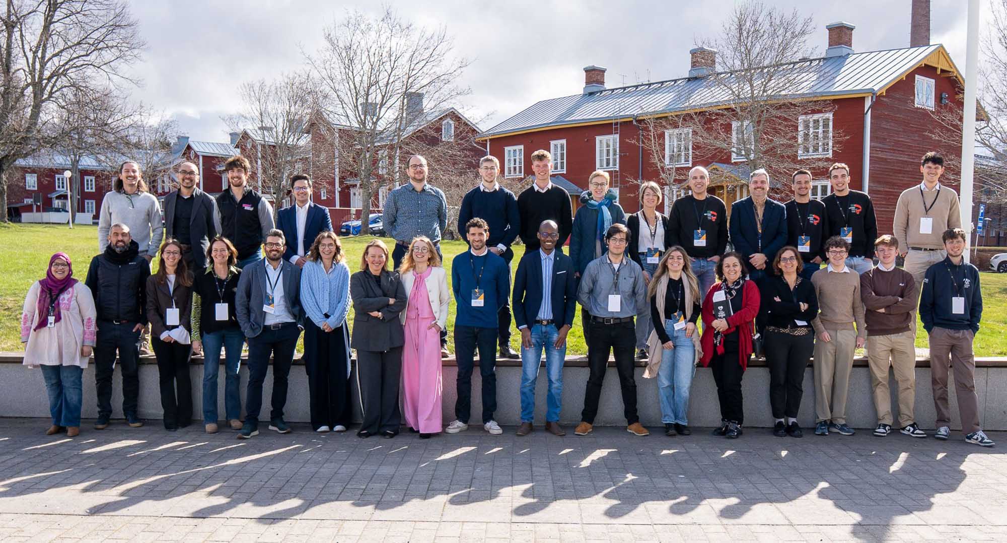 Foto di gruppo dei partecipanti alla Start Cup edizione 2025 a Vaasa