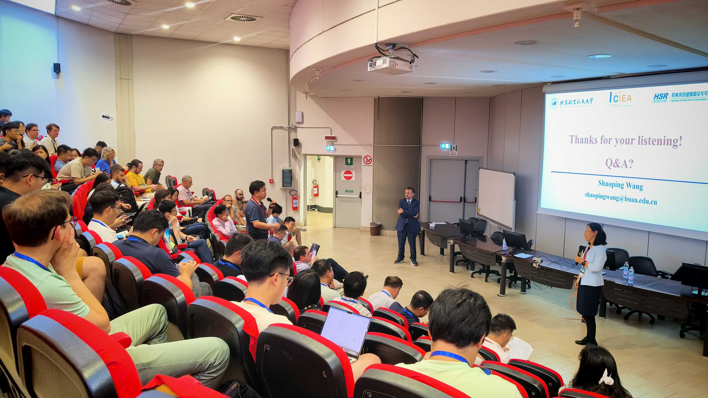 sessione plenaria: Prof.ssa Shaoping Wang