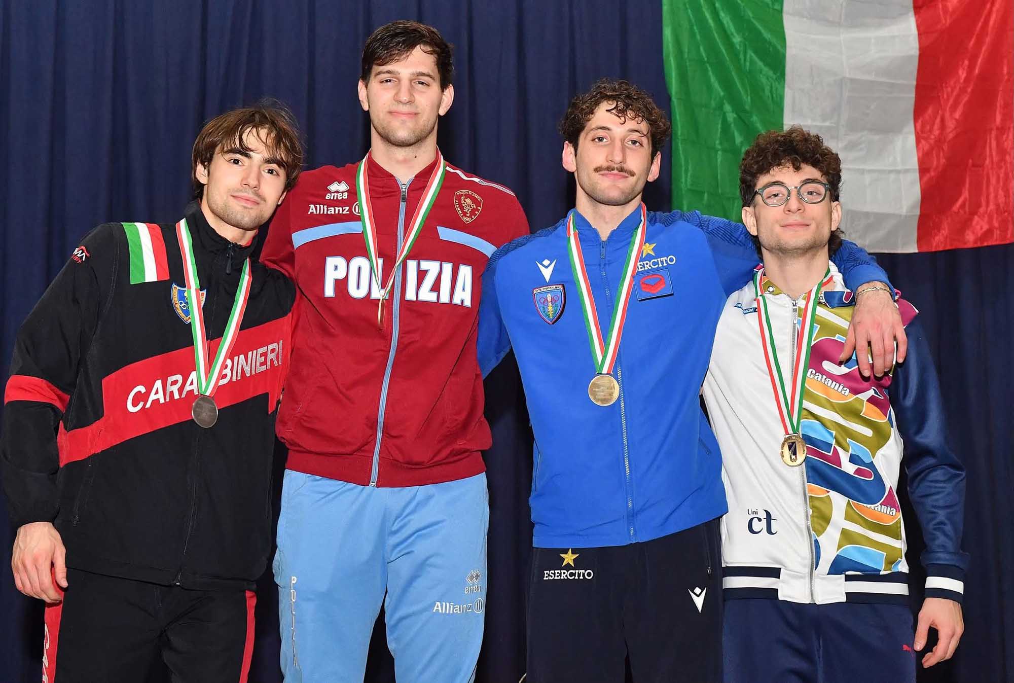 In foto i quattro finalisti