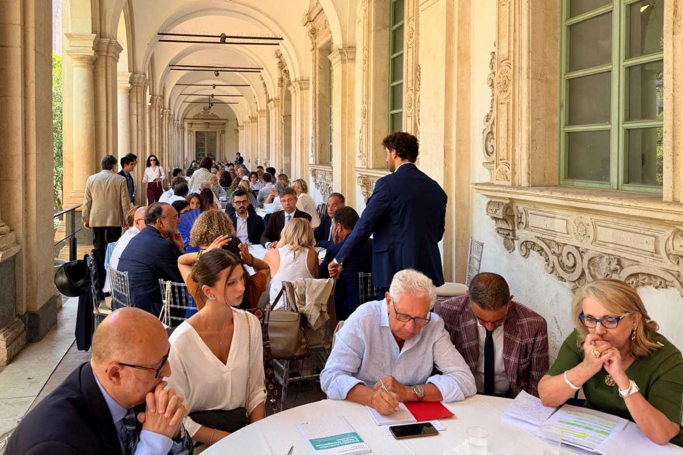 Un momento dei lavori