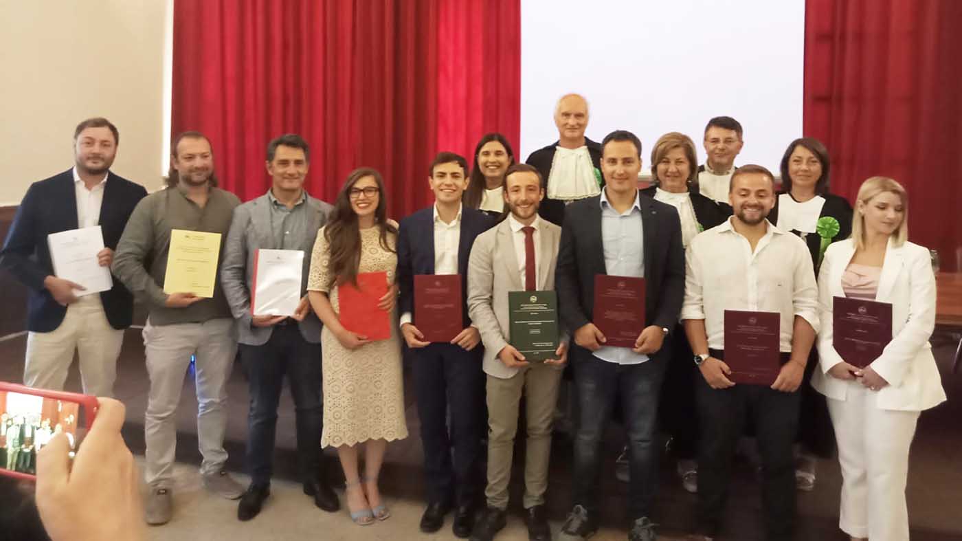 Di3A i nove masterizzati