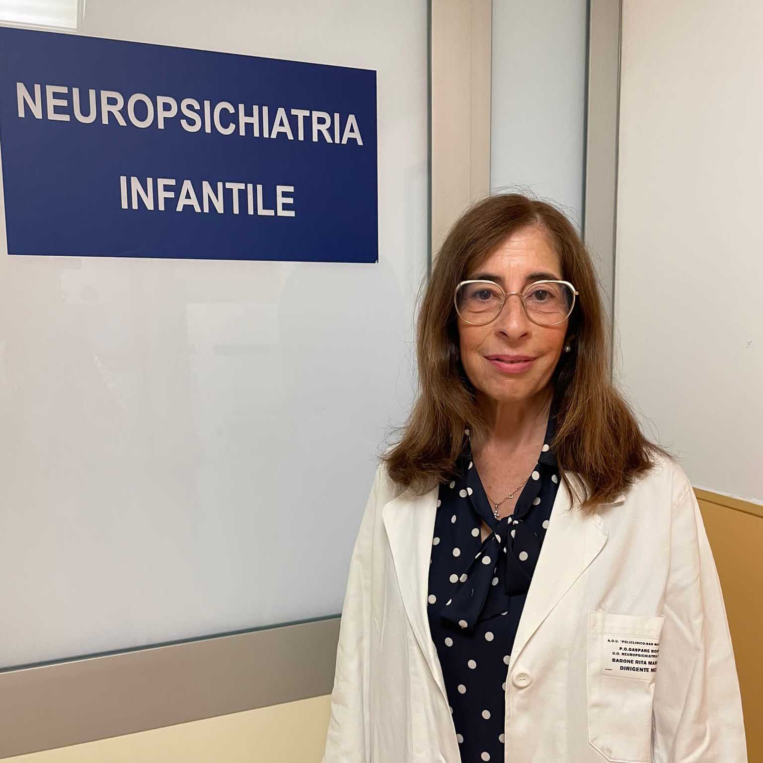 Rita Barone, medico neuropsichiatra infantile e docente al MedClin di Unict