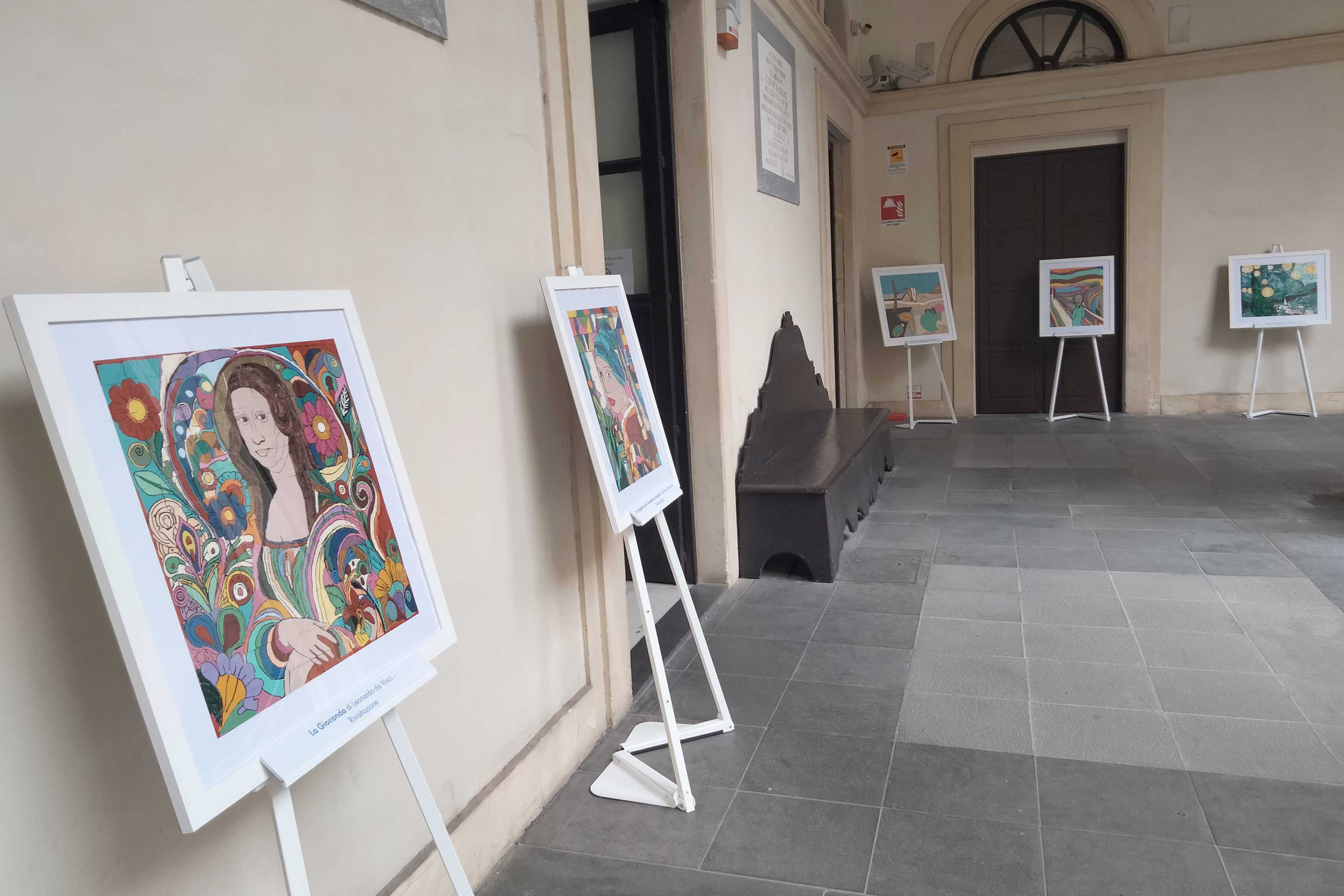 Alcune opere in mostra