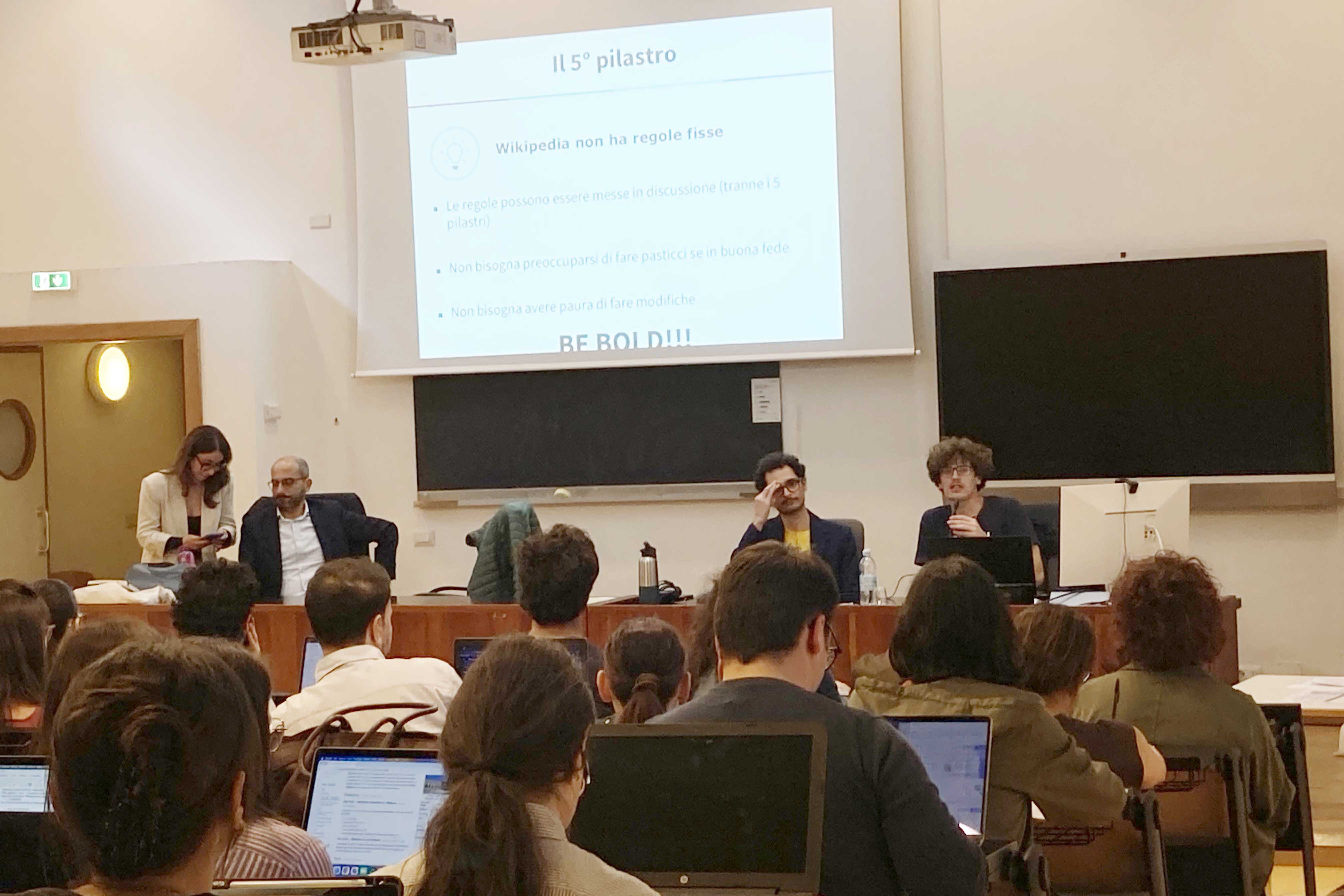 Un momento dell'incontro