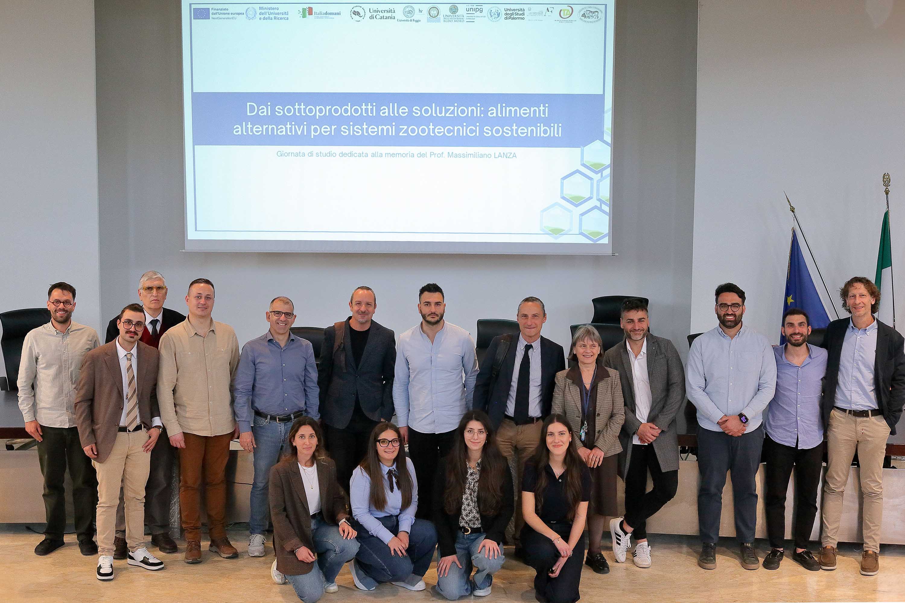 I referenti dei tre progetti di ricerca