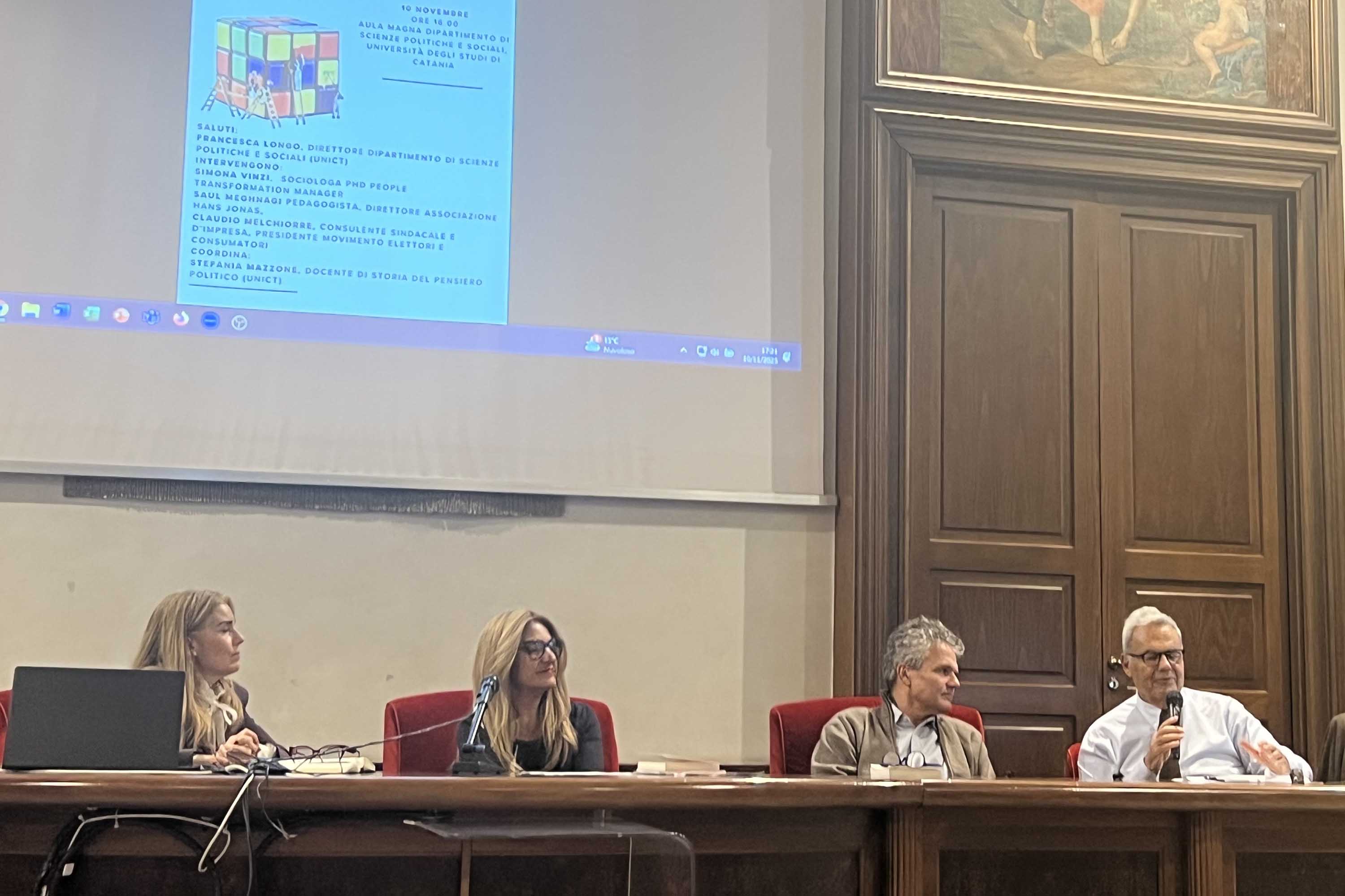 il pedagogista Saul Meghnagi