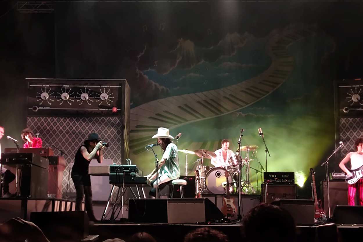 Un momento del concerto