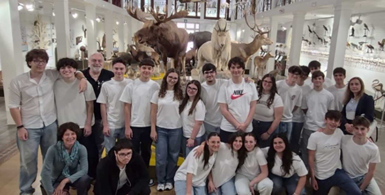La classe 3BDA del Liceo statale "Boggio Lera" di Catania