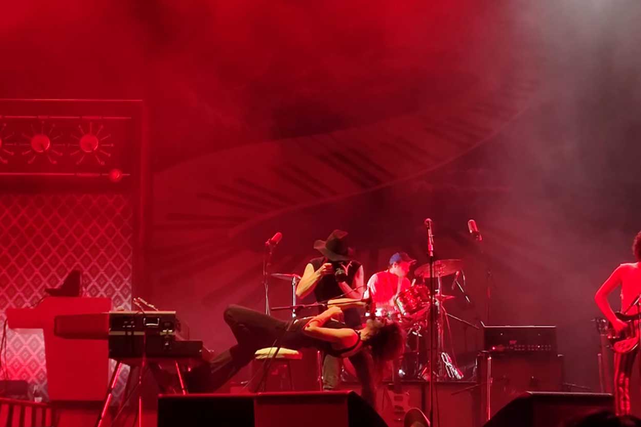 Un momento del concerto