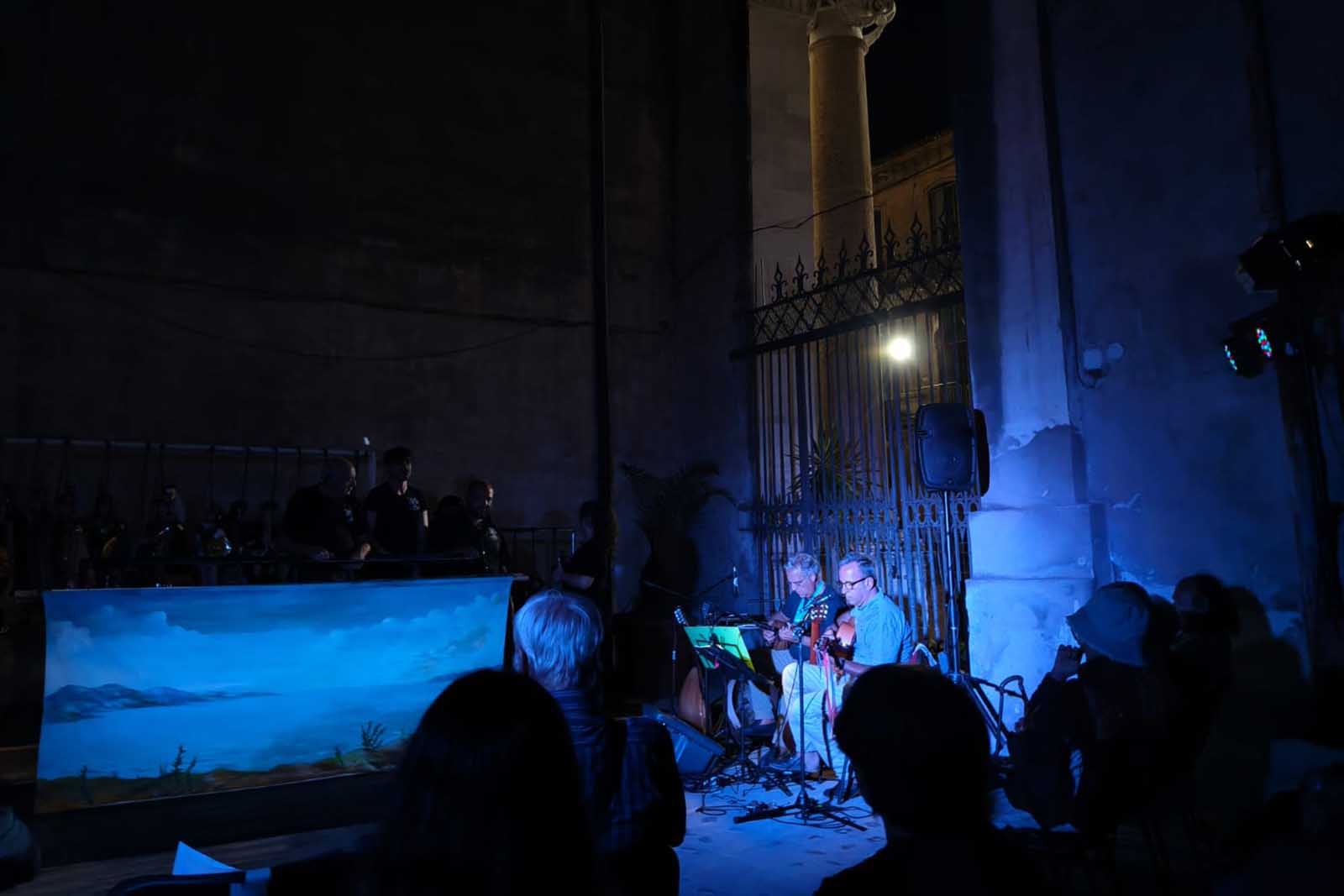 I musicisti Roberto Catalano e Vittorio Ugo Vicari