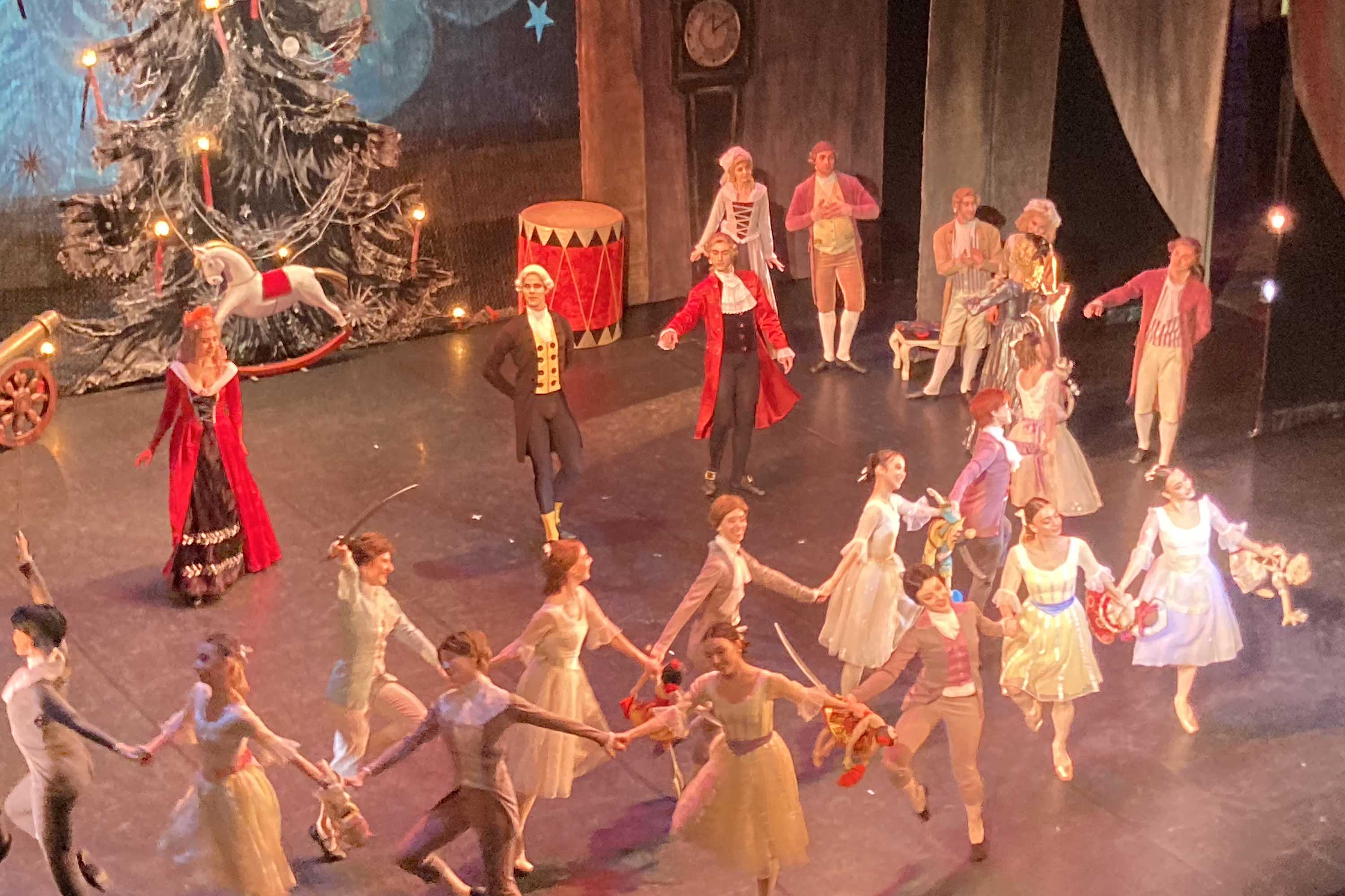 Un momento dello spettacolo