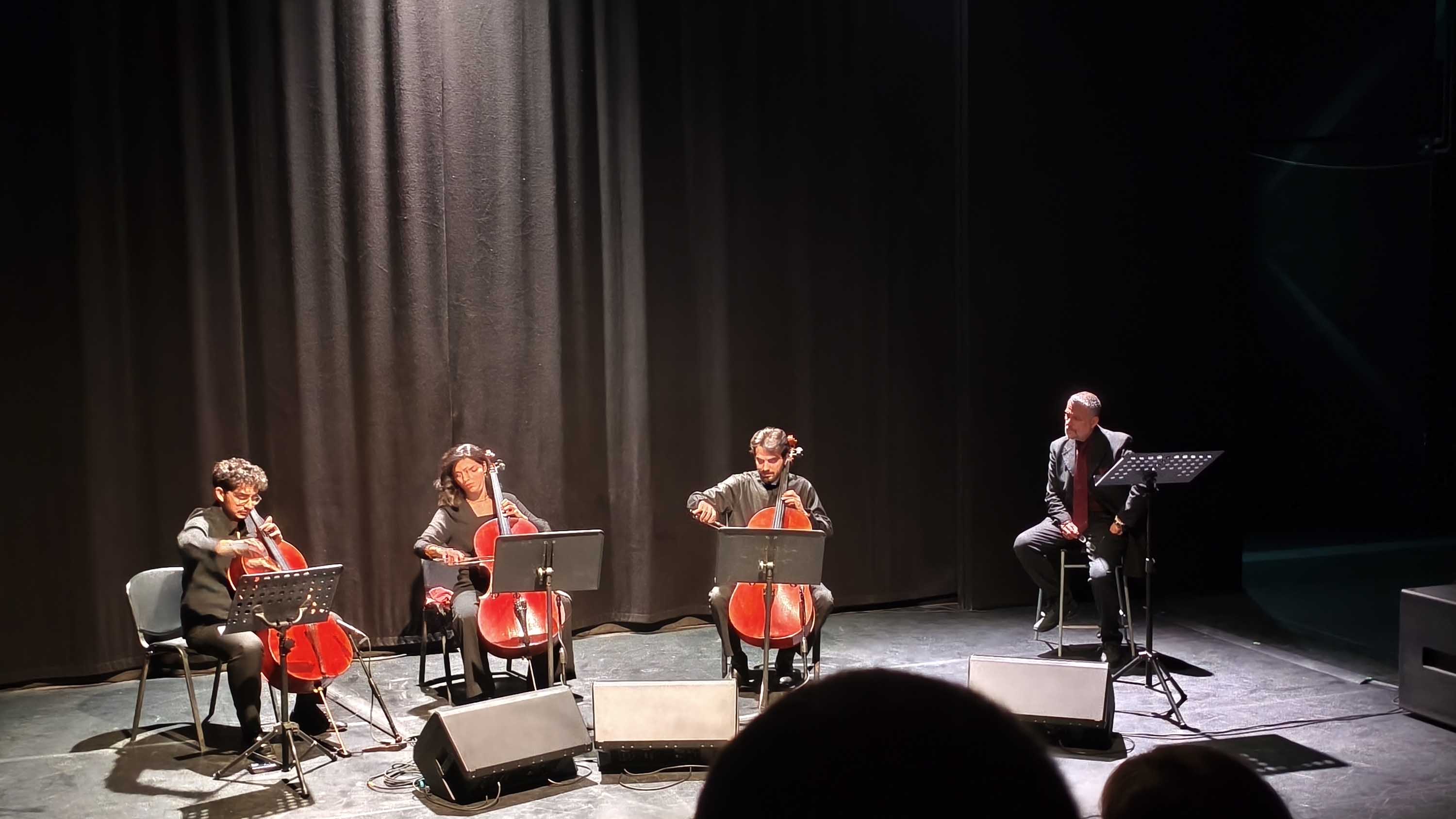 Un momento del melologo