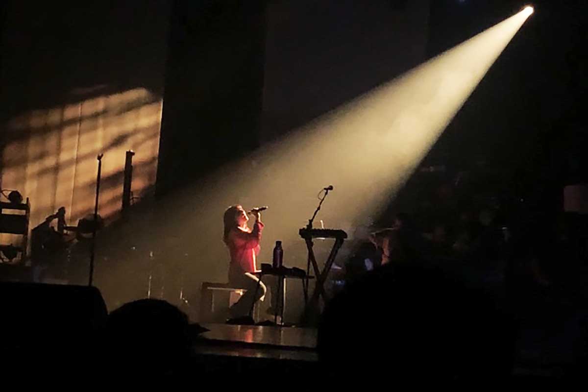 Un momento del concerto