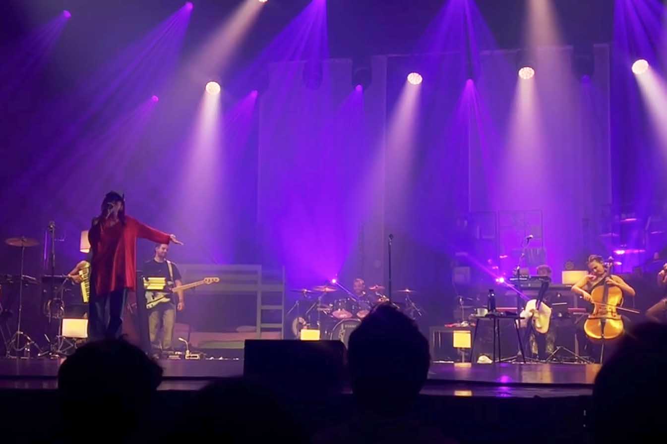 Angelina Mango e la sua band