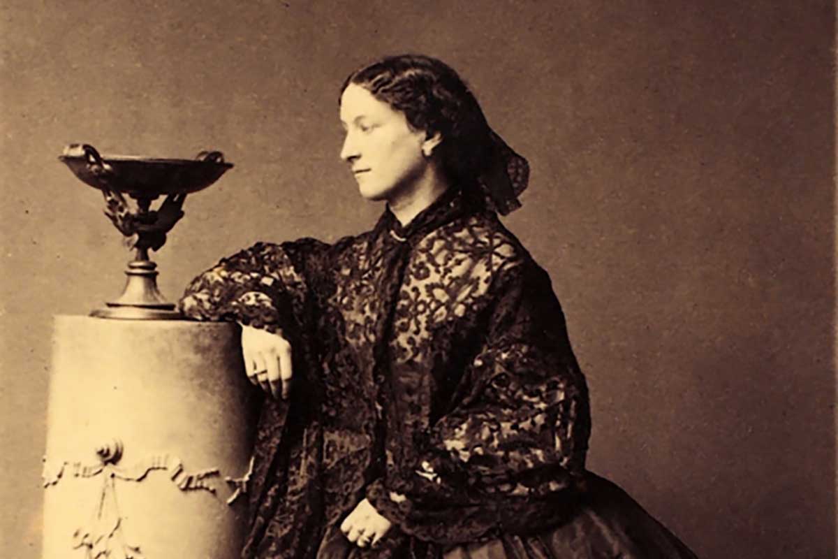 Jeanne Villepreux-Power, fotografata nel 1861 da André-Adolphe-Eugène Disdéri