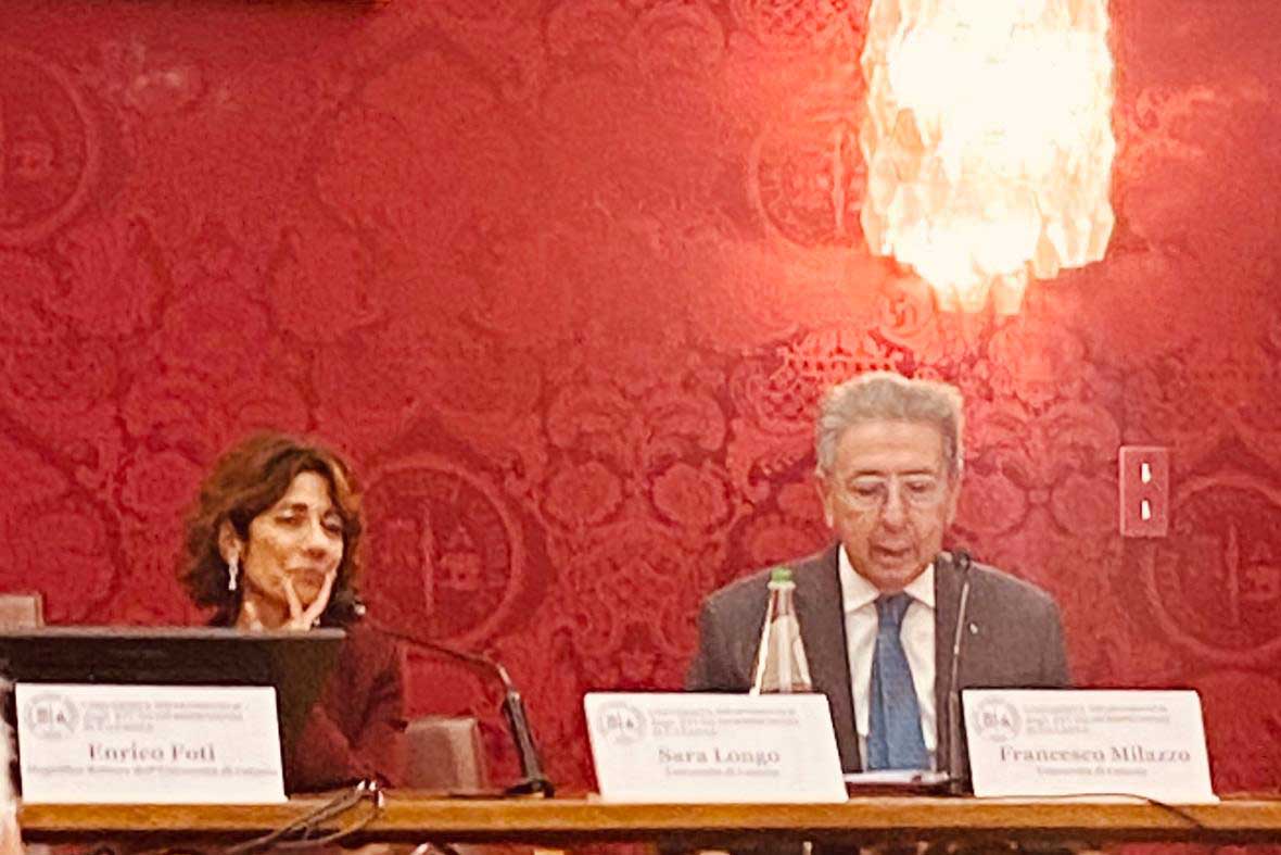 In foto i docenti Sara Longo e Francesco Milazzo