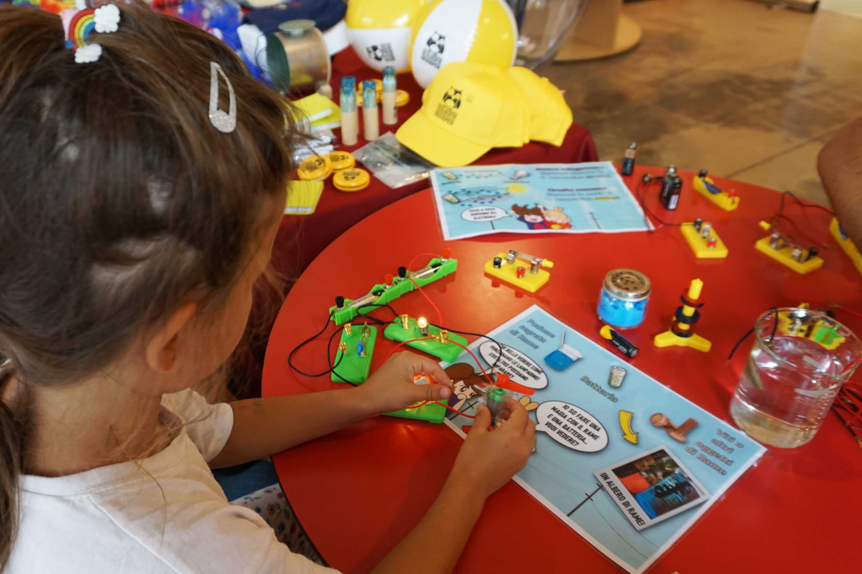 Un momento delle iniziative per la Notte europea dei Ricercatori