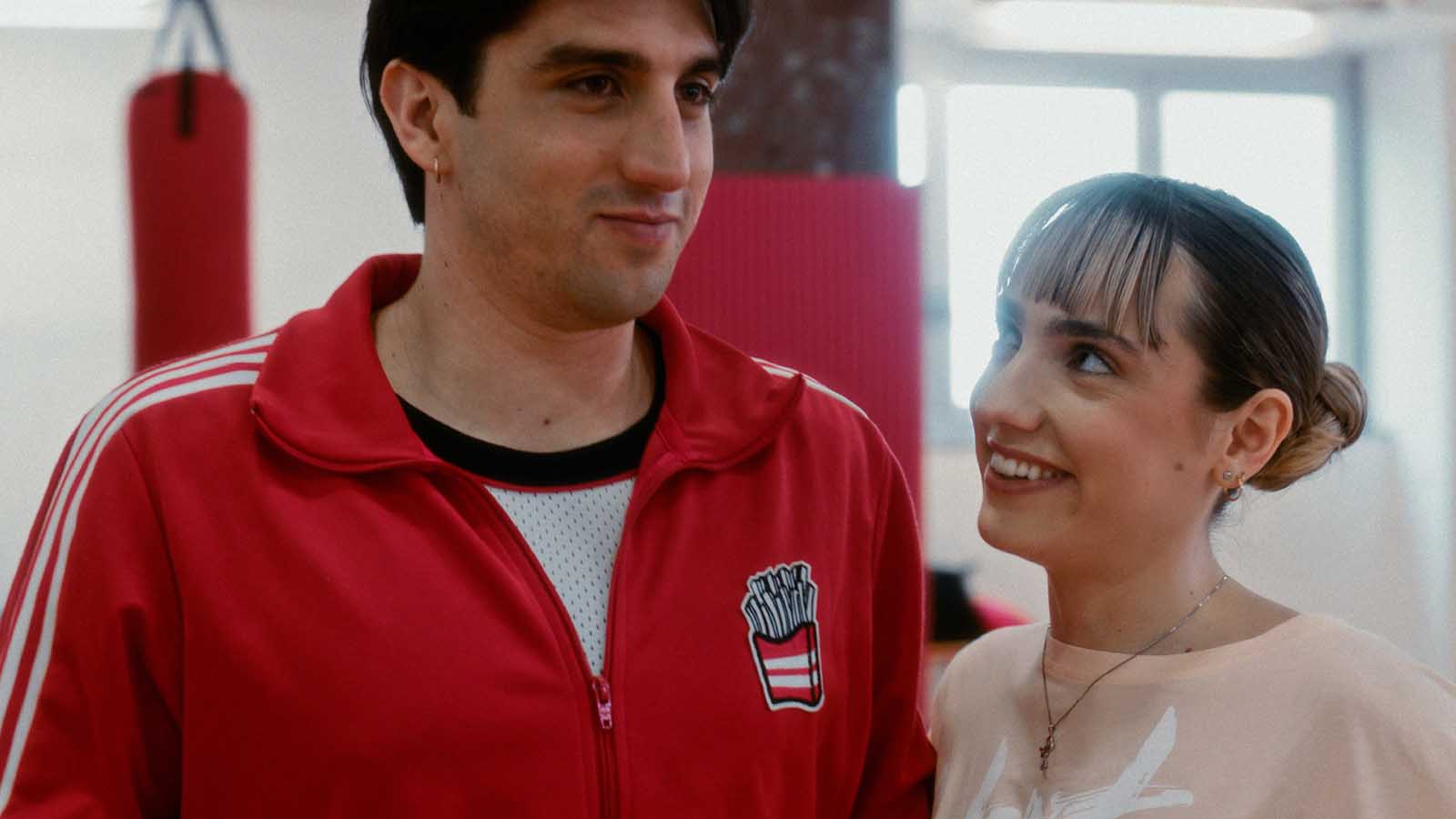 Un frame del film "Piccoli passi"