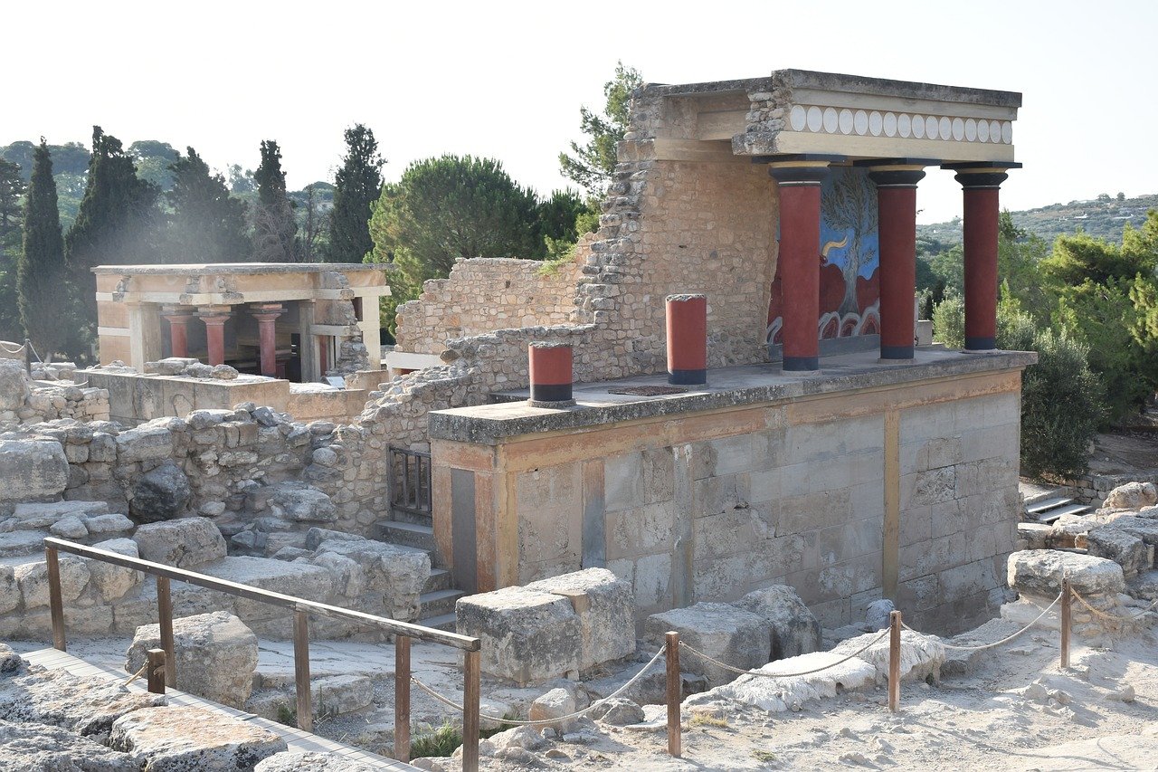 Palazzo di Cnosso del XVI-XV secolo a.C. (Foto: Arte Svelata)