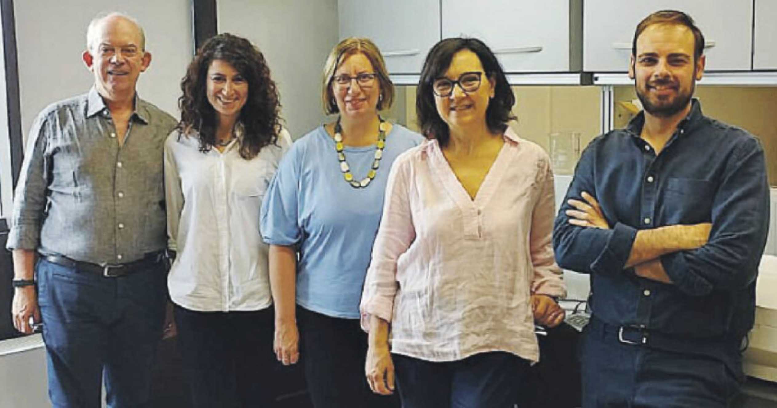 Il team di ricerca di Unict