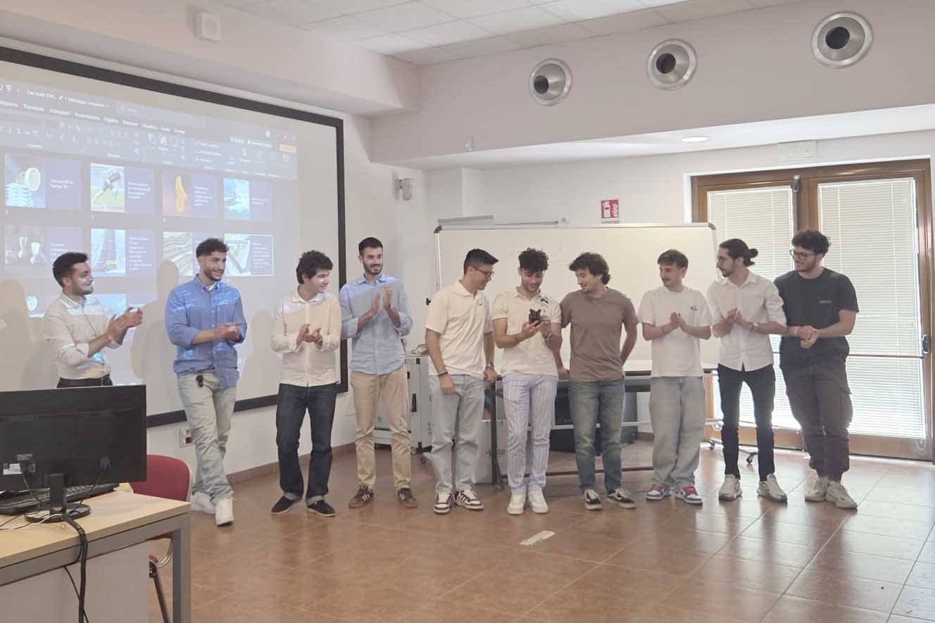 Un momento della premiazione