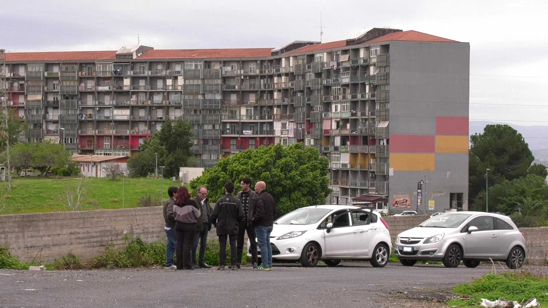 Uno scorcio del quartiere di Librino